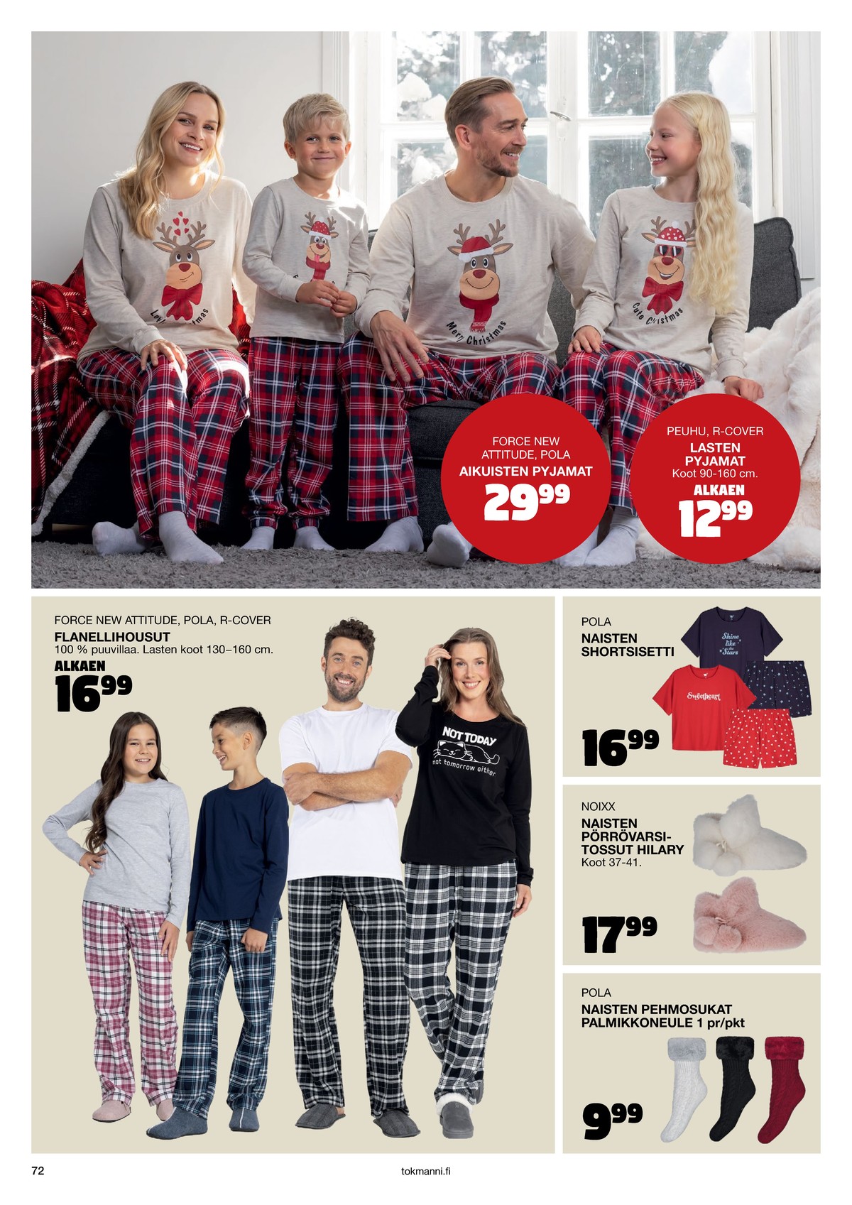 Katso ketjun Tokmanni tarjouslehti viikolta 1 sivustolla Viikkotarjoukset.fi. Löydät monia hyviä tarjouksia erilaisista tuotteista. Lue tarjouslehti täältä! Sivu 72