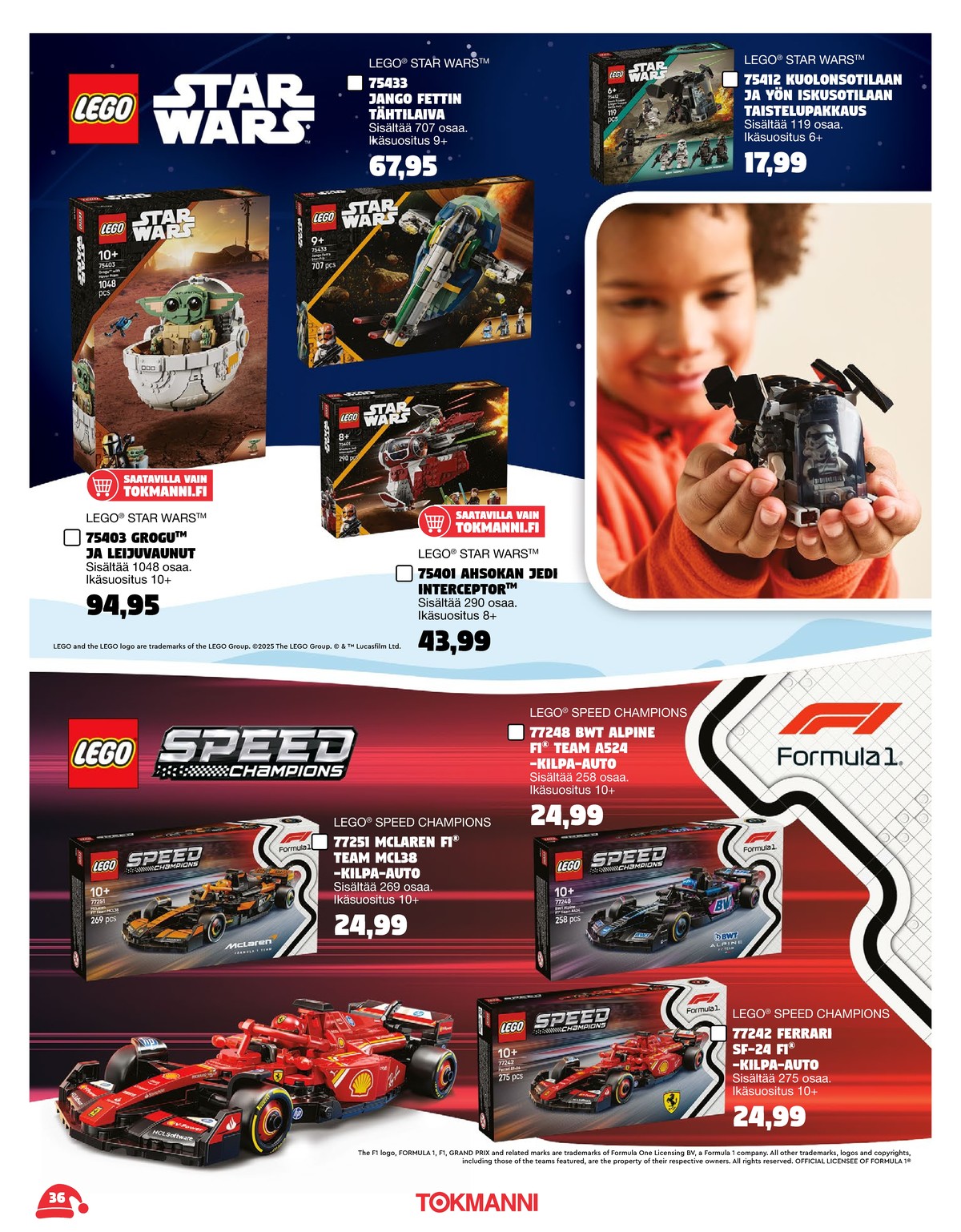 Katso ketjun Tokmanni tarjouslehti viikolta 1 sivustolla Viikkotarjoukset.fi. Löydät monia hyviä tarjouksia erilaisista tuotteista. Lue tarjouslehti täältä! Sivu 36