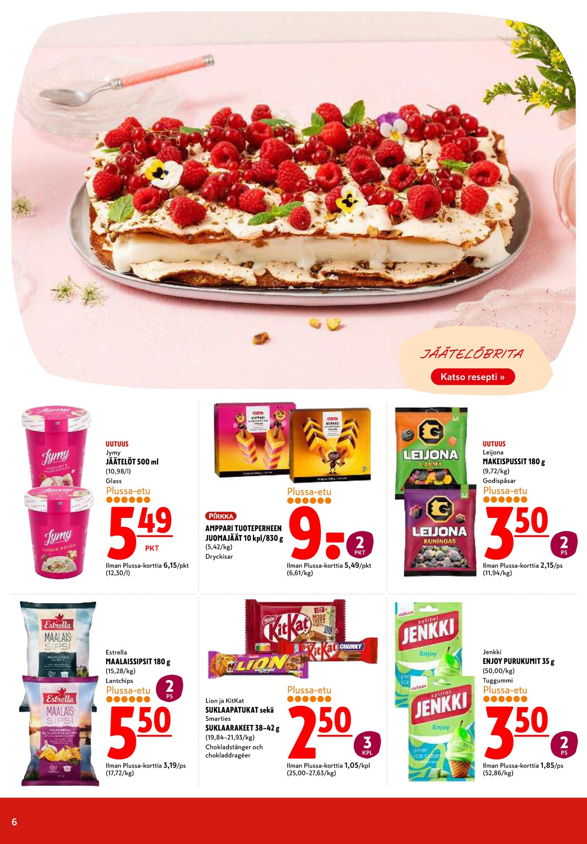 Katso ketjun K-Citymarket tarjouslehti viikolta 30 sivustolla Viikkotarjoukset.fi. Löydät monia hyviä tarjouksia erilaisista tuotteista. Lue tarjouslehti täältä! Sivu 6