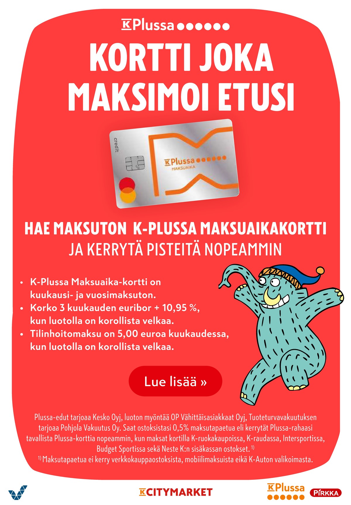 Katso ketjun K-Citymarket tarjouslehti viikolta 32 sivustolla Viikkotarjoukset.fi. Löydät monia hyviä tarjouksia erilaisista tuotteista. Lue tarjouslehti täältä! Sivu 21