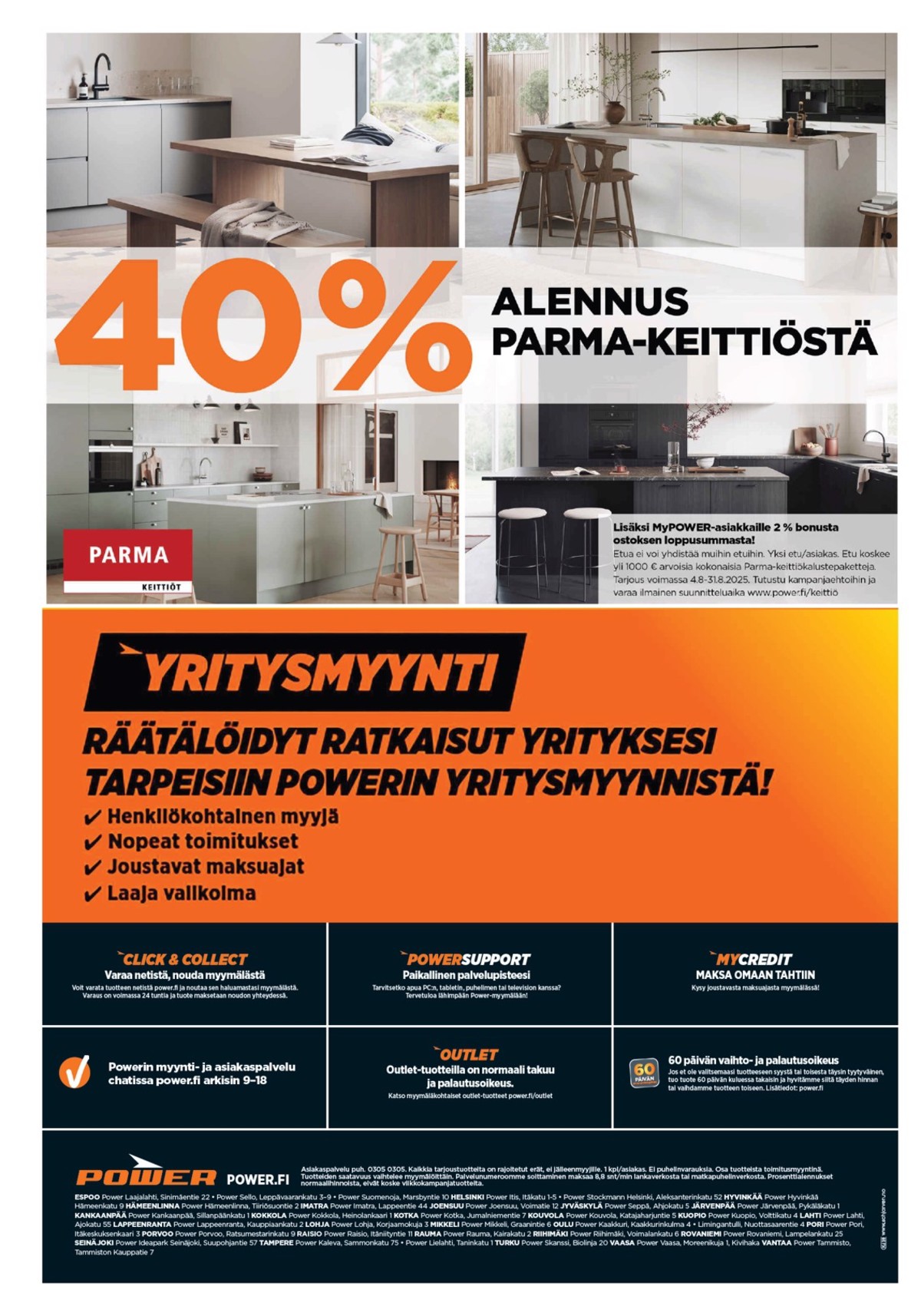Katso ketjun Power tarjouslehti viikolta 34 sivustolla Viikkotarjoukset.fi. Löydät monia hyviä tarjouksia erilaisista tuotteista. Lue tarjouslehti täältä! Sivu 28