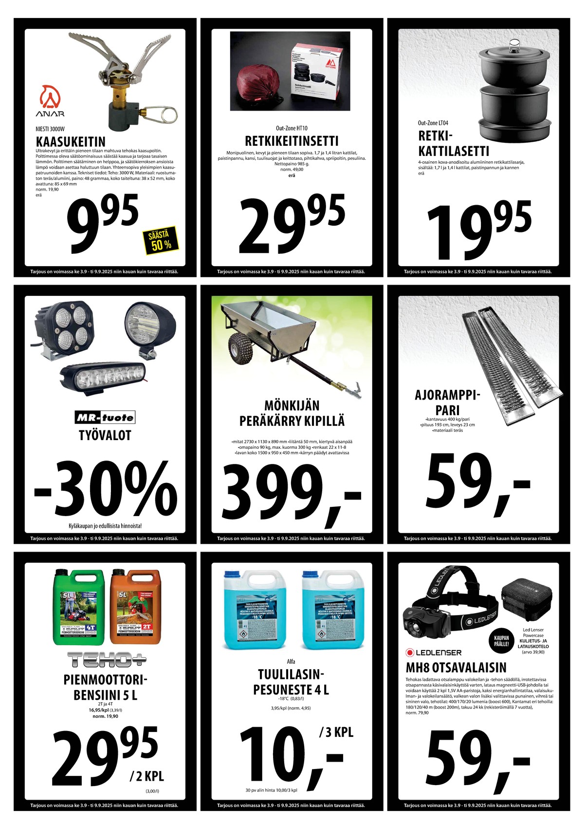 Katso ketjun Keskinen tarjouslehti viikolta 36 sivustolla Viikkotarjoukset.fi. Löydät monia hyviä tarjouksia erilaisista tuotteista. Lue tarjouslehti täältä! Sivu 18