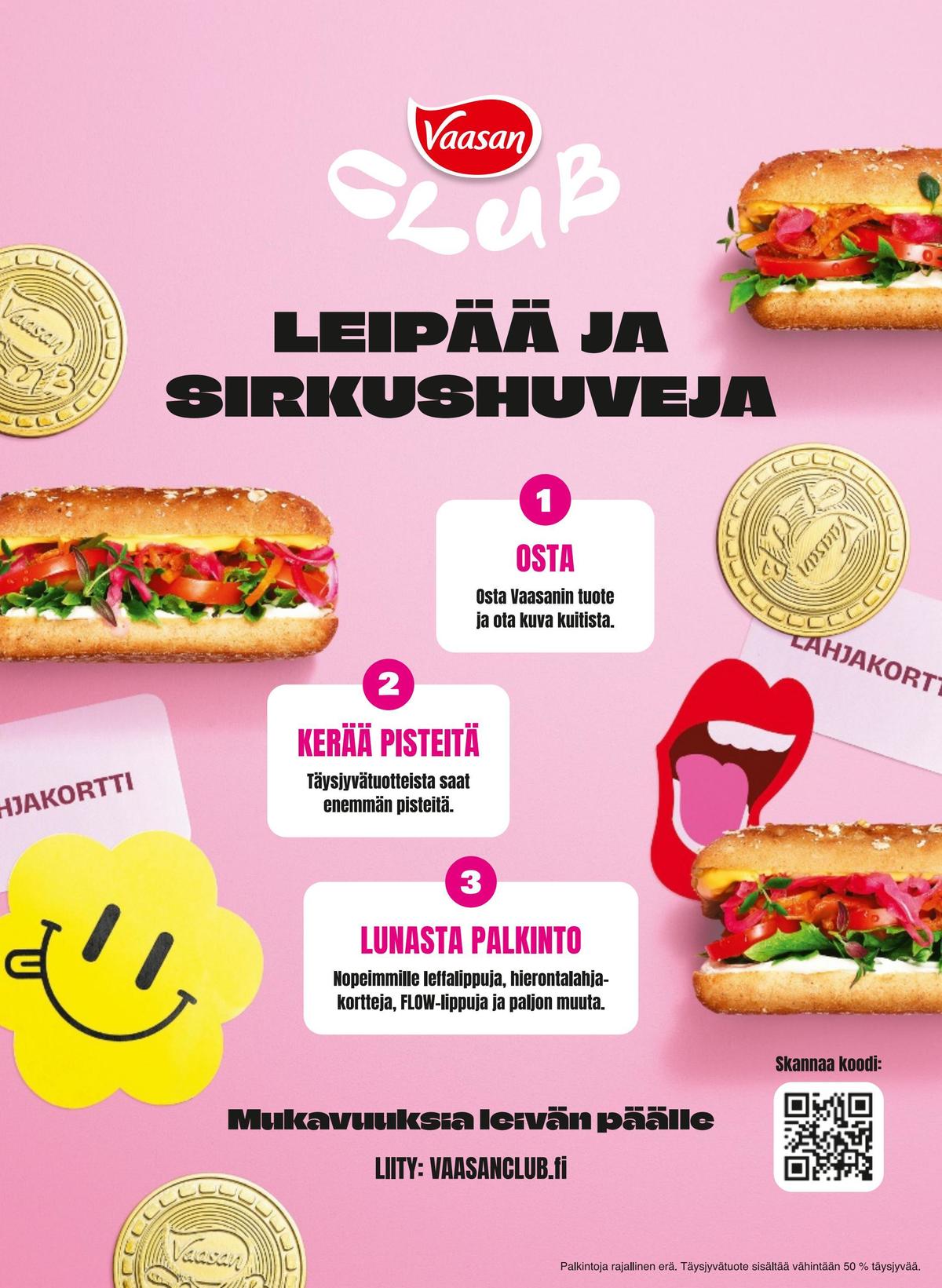 Katso ketjun Pirkka tarjouslehti viikolta 37 sivustolla Viikkotarjoukset.fi. Löydät monia hyviä tarjouksia erilaisista tuotteista. Lue tarjouslehti täältä! Sivu 25