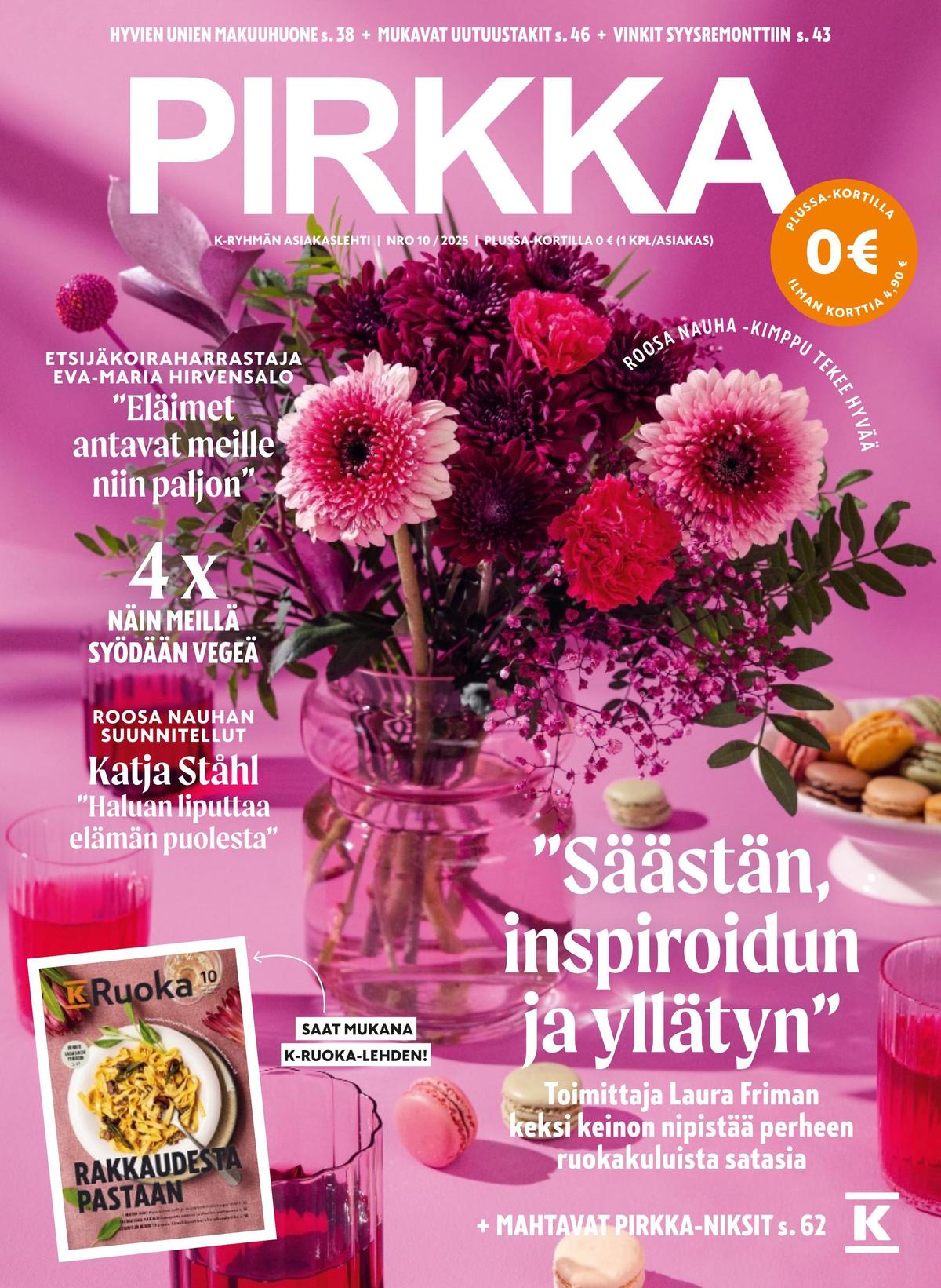 Katso ketjun Pirkka tarjouslehti viikolta 42 sivustolla Viikkotarjoukset.fi. Löydät monia hyviä tarjouksia erilaisista tuotteista. Lue tarjouslehti täältä! Sivu 1