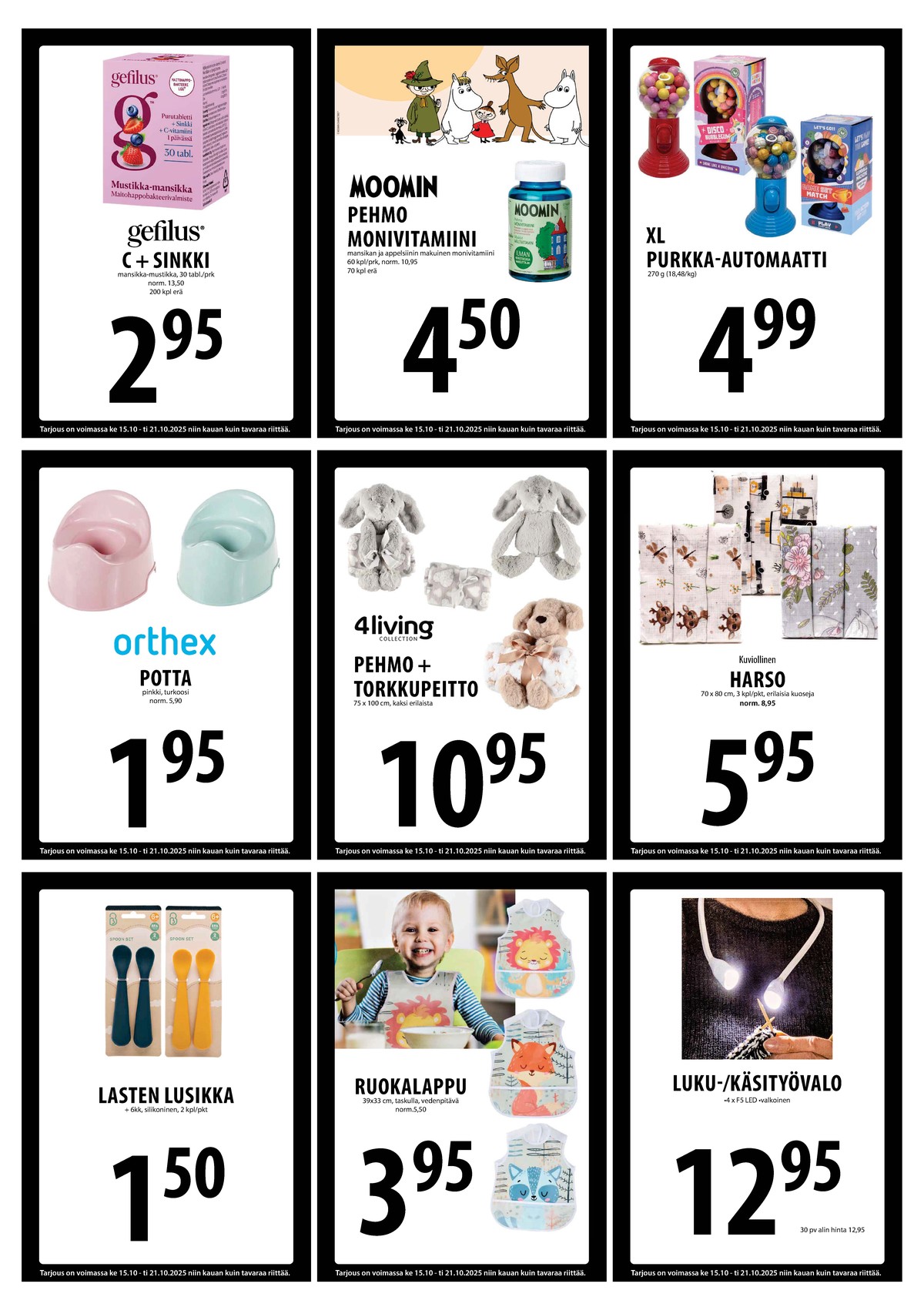 Katso ketjun Keskinen tarjouslehti viikolta 42 sivustolla Viikkotarjoukset.fi. Löydät monia hyviä tarjouksia erilaisista tuotteista, esimerkiksi %product1% tai muista tuotteista. Lue tarjouslehti täältä! Sivu 24