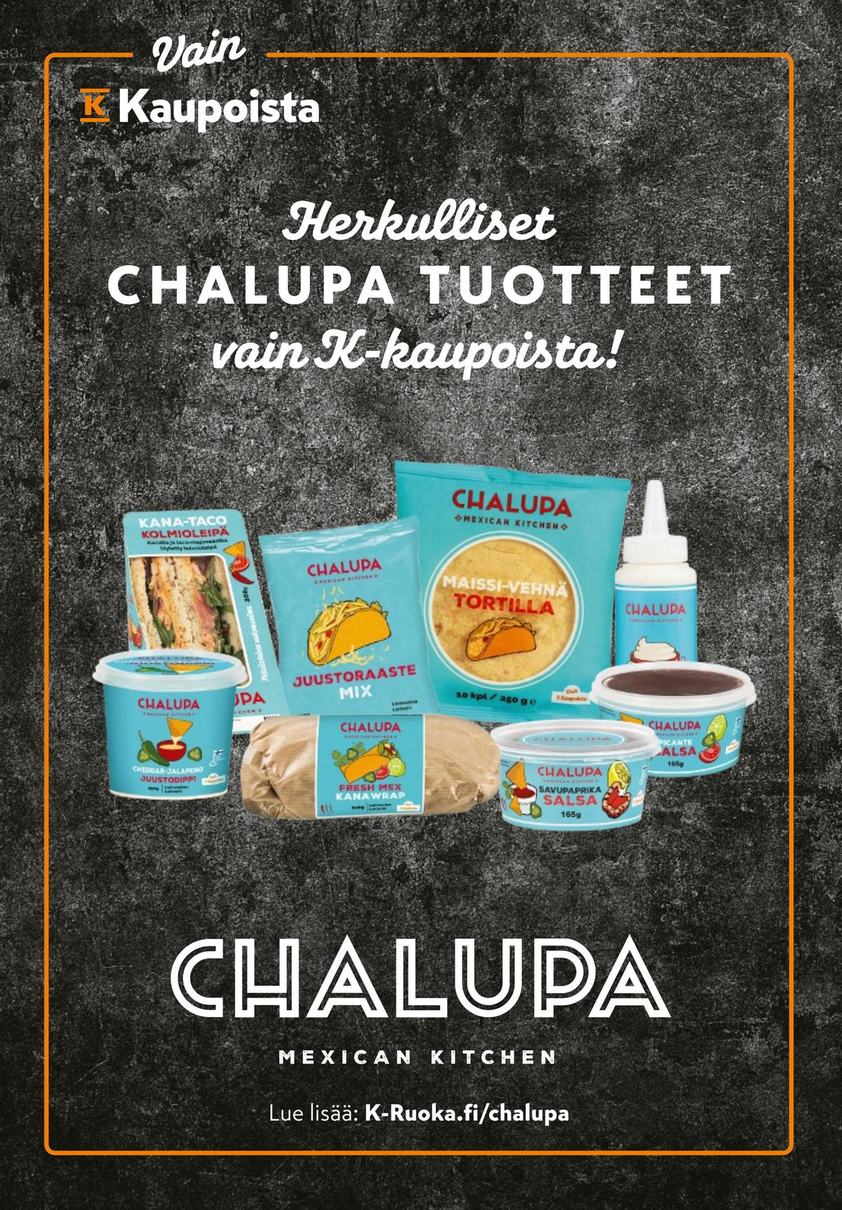 Katso ketjun K-Ruoka tarjouslehti viikolta 42 sivustolla Viikkotarjoukset.fi. Löydät monia hyviä tarjouksia erilaisista tuotteista. Lue tarjouslehti täältä! Sivu 54