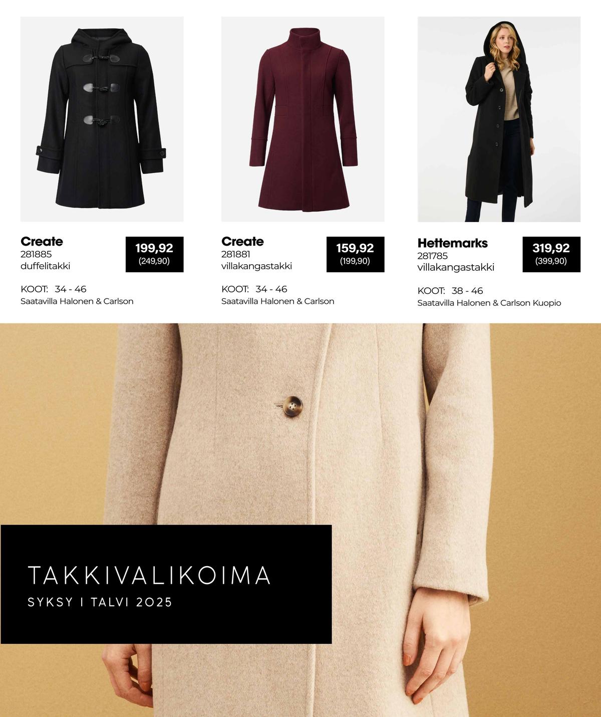 Katso ketjun Carlson tarjouslehti viikolta 43 sivustolla Viikkotarjoukset.fi. Löydät monia hyviä tarjouksia erilaisista tuotteista. Lue tarjouslehti täältä! Sivu 5