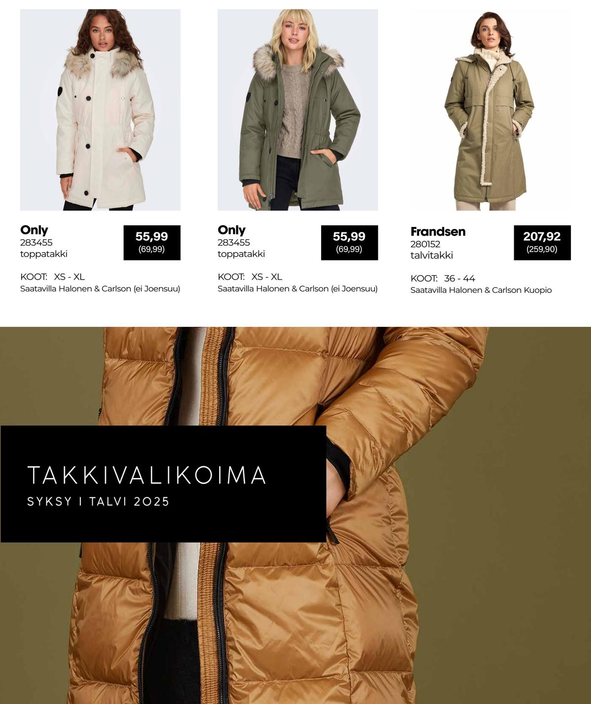 Katso ketjun Carlson tarjouslehti viikolta 43 sivustolla Viikkotarjoukset.fi. Löydät monia hyviä tarjouksia erilaisista tuotteista. Lue tarjouslehti täältä! Sivu 10