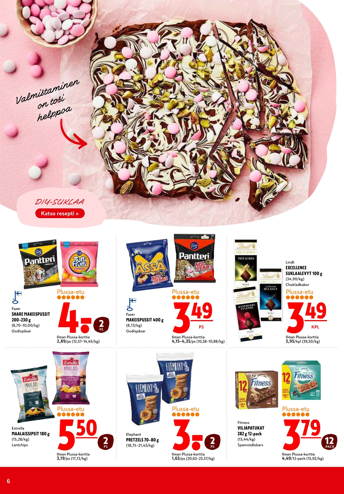 Katso ketjun K-Citymarket tarjouslehti viikolta 43 sivustolla Viikkotarjoukset.fi. Löydät monia hyviä tarjouksia erilaisista tuotteista. Lue tarjouslehti täältä! Sivu 6