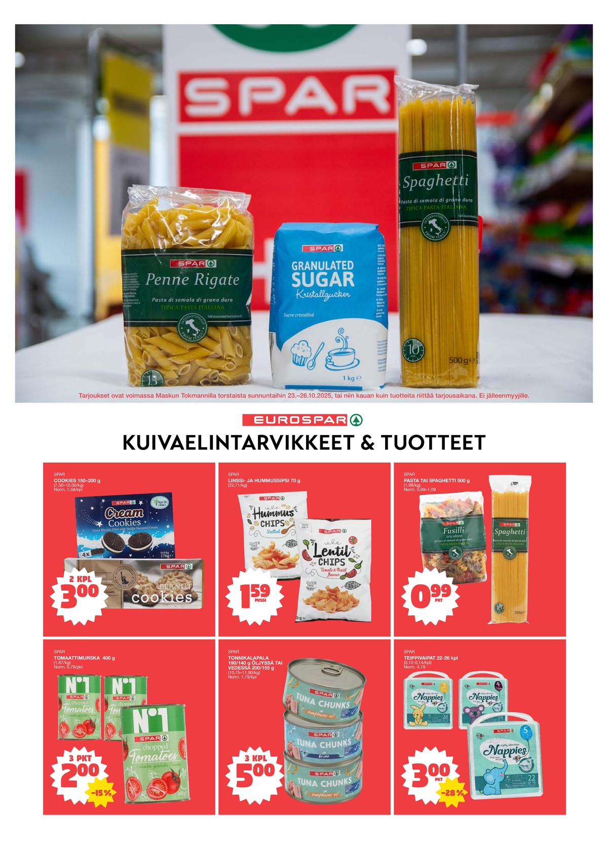 Katso ketjun Tokmanni tarjouslehti viikolta 43 sivustolla Viikkotarjoukset.fi. Löydät monia hyviä tarjouksia erilaisista tuotteista, esimerkiksi %product1% tai muista tuotteista. Lue tarjouslehti täältä! Sivu 7
