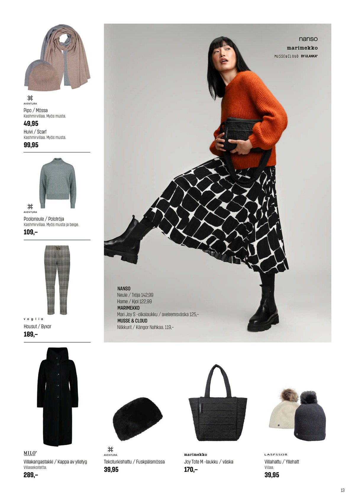 Katso ketjun Sokos tarjouslehti viikolta 44 sivustolla Viikkotarjoukset.fi. Löydät monia hyviä tarjouksia erilaisista tuotteista. Lue tarjouslehti täältä! Sivu 13