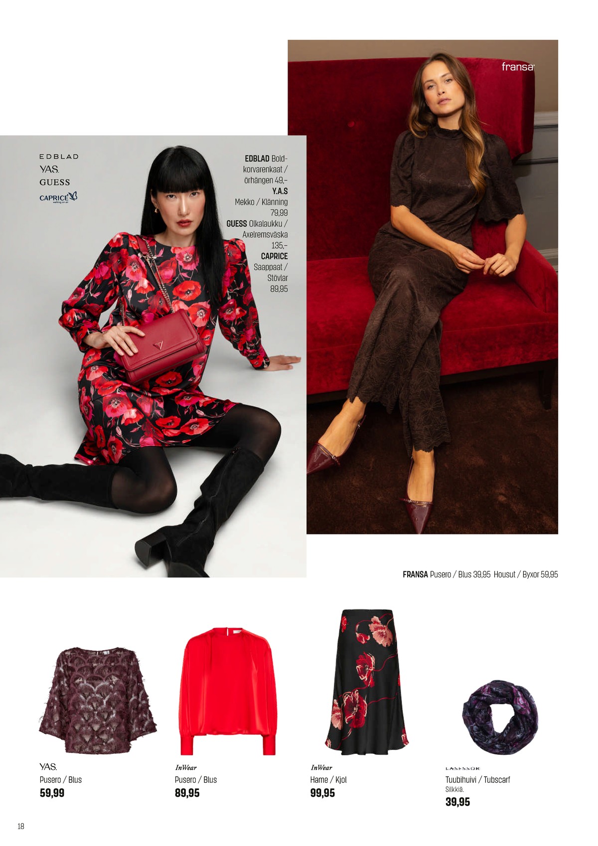 Katso ketjun Sokos tarjouslehti viikolta 44 sivustolla Viikkotarjoukset.fi. Löydät monia hyviä tarjouksia erilaisista tuotteista. Lue tarjouslehti täältä! Sivu 18