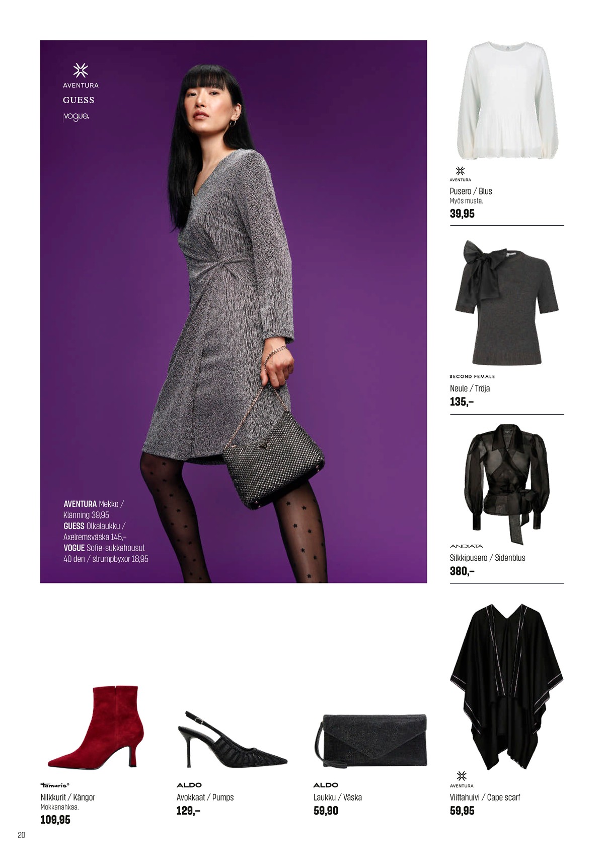 Katso ketjun Sokos tarjouslehti viikolta 44 sivustolla Viikkotarjoukset.fi. Löydät monia hyviä tarjouksia erilaisista tuotteista. Lue tarjouslehti täältä! Sivu 20