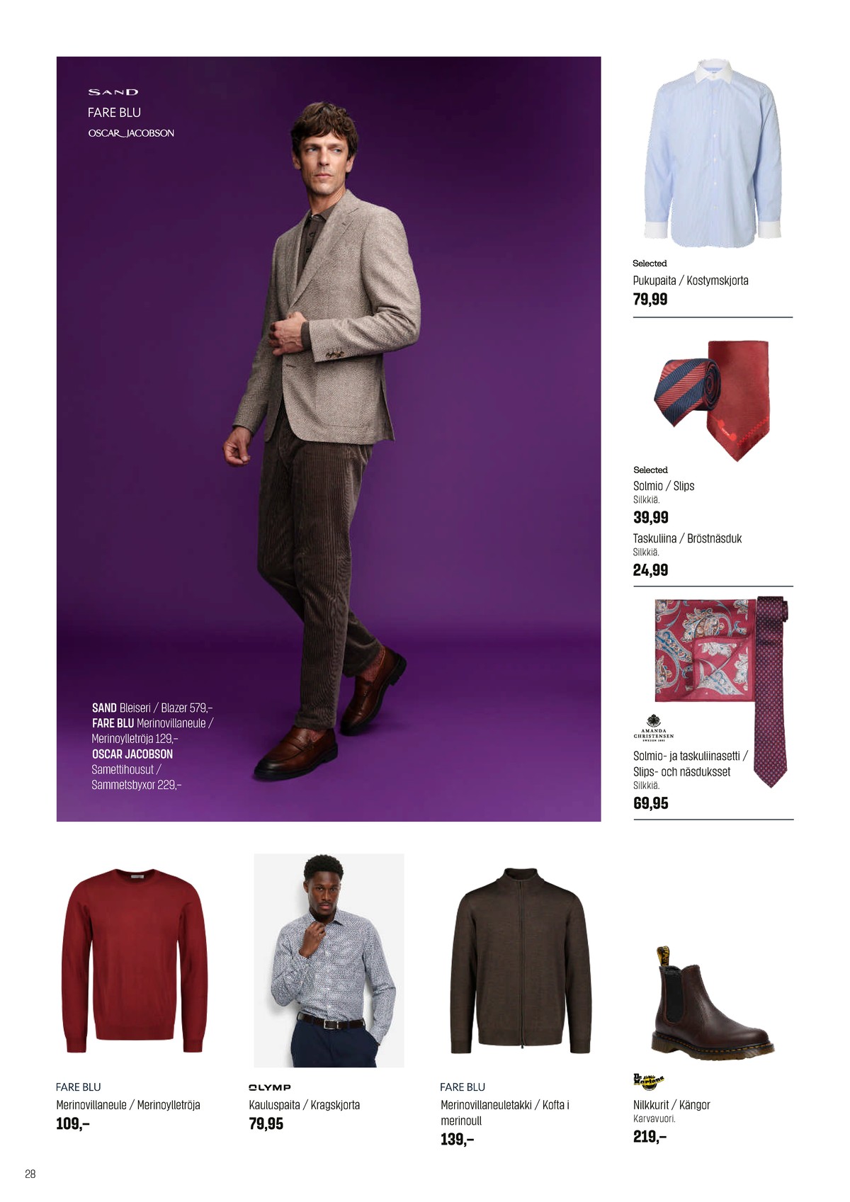 Katso ketjun Sokos tarjouslehti viikolta 44 sivustolla Viikkotarjoukset.fi. Löydät monia hyviä tarjouksia erilaisista tuotteista. Lue tarjouslehti täältä! Sivu 28