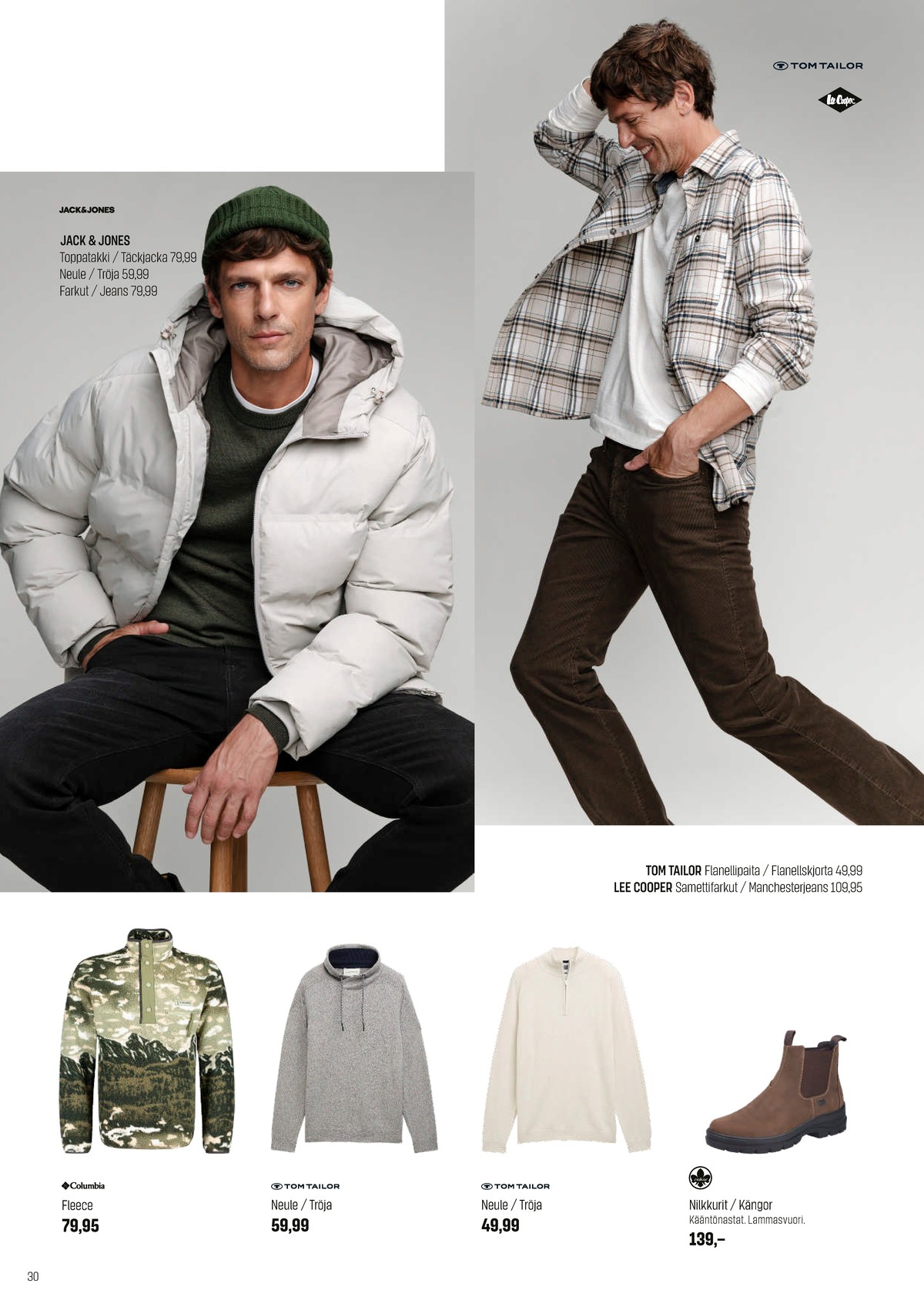 Katso ketjun Sokos tarjouslehti viikolta 44 sivustolla Viikkotarjoukset.fi. Löydät monia hyviä tarjouksia erilaisista tuotteista. Lue tarjouslehti täältä! Sivu 30