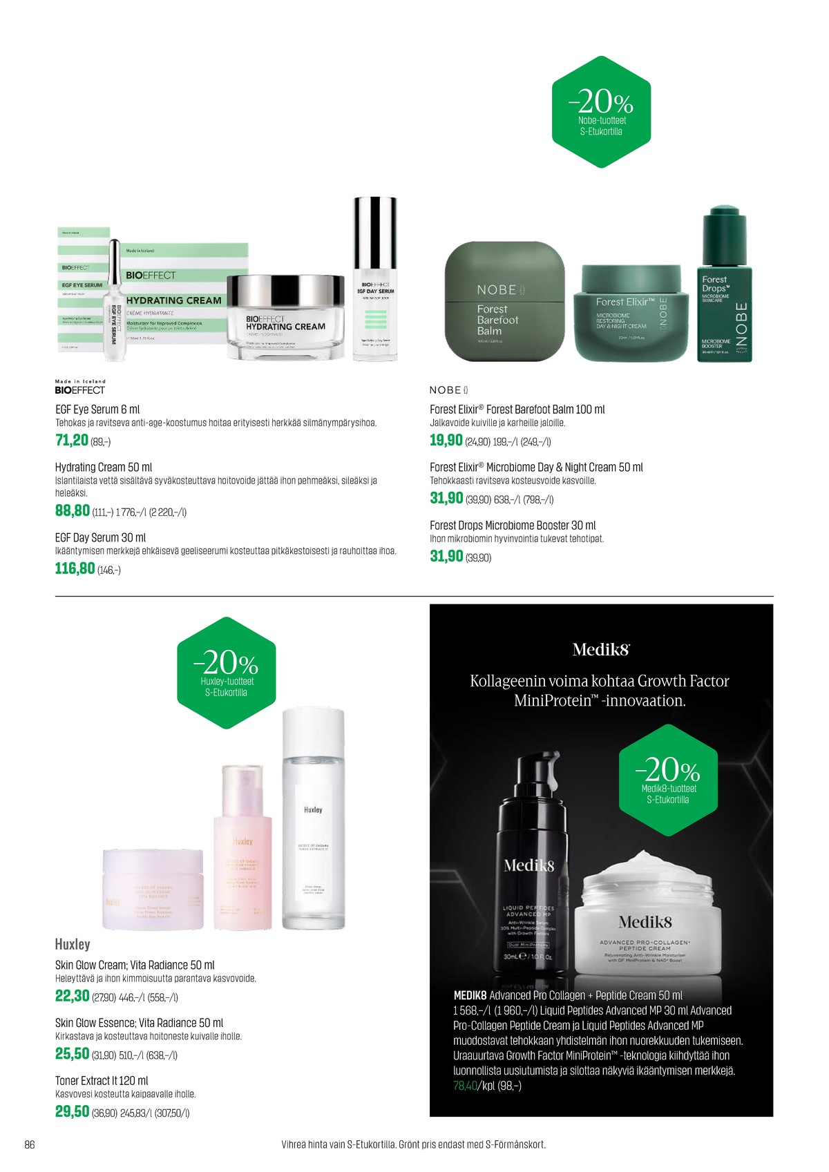 Katso ketjun Sokos tarjouslehti viikolta 44 sivustolla Viikkotarjoukset.fi. Löydät monia hyviä tarjouksia erilaisista tuotteista. Lue tarjouslehti täältä! Sivu 86