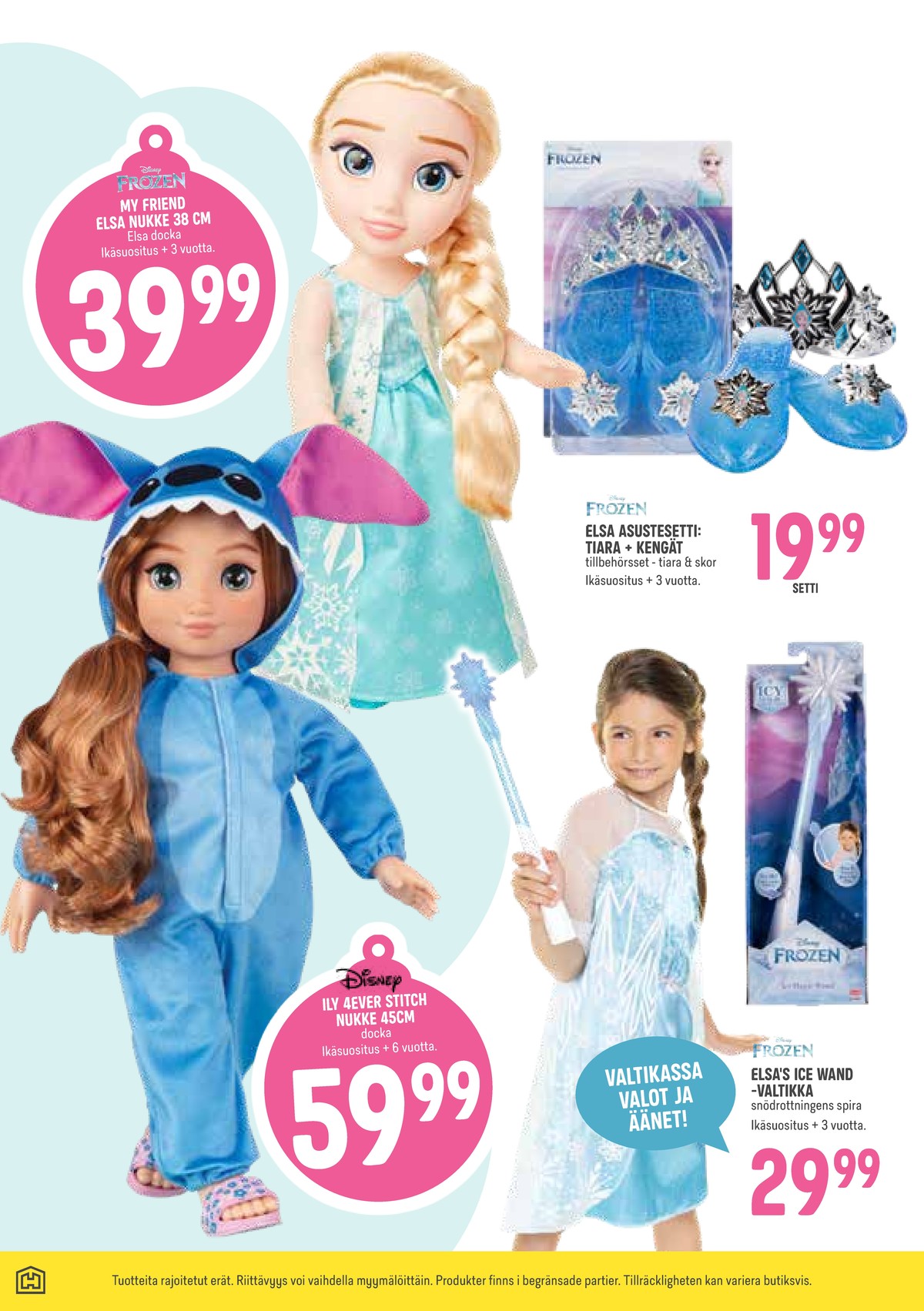 Katso ketjun Halpa Halli tarjouslehti viikolta 45 sivustolla Viikkotarjoukset.fi. Löydät monia hyviä tarjouksia erilaisista tuotteista. Lue tarjouslehti täältä! Sivu 14