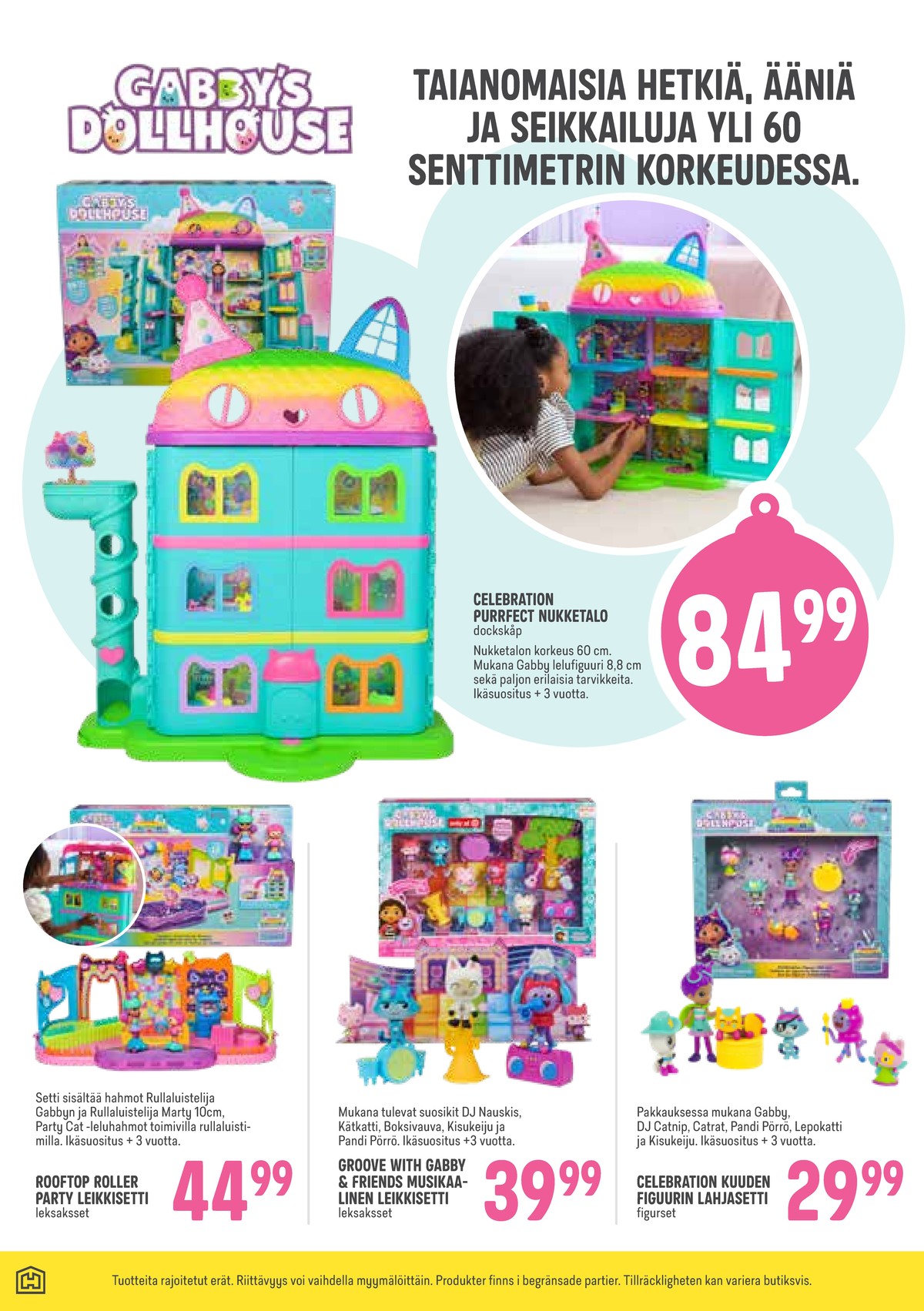 Katso ketjun Halpa Halli tarjouslehti viikolta 45 sivustolla Viikkotarjoukset.fi. Löydät monia hyviä tarjouksia erilaisista tuotteista. Lue tarjouslehti täältä! Sivu 18