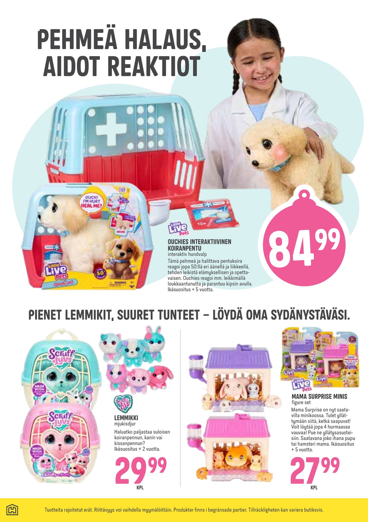 Katso ketjun Halpa Halli tarjouslehti viikolta 45 sivustolla Viikkotarjoukset.fi. Löydät monia hyviä tarjouksia erilaisista tuotteista. Lue tarjouslehti täältä! Sivu 4