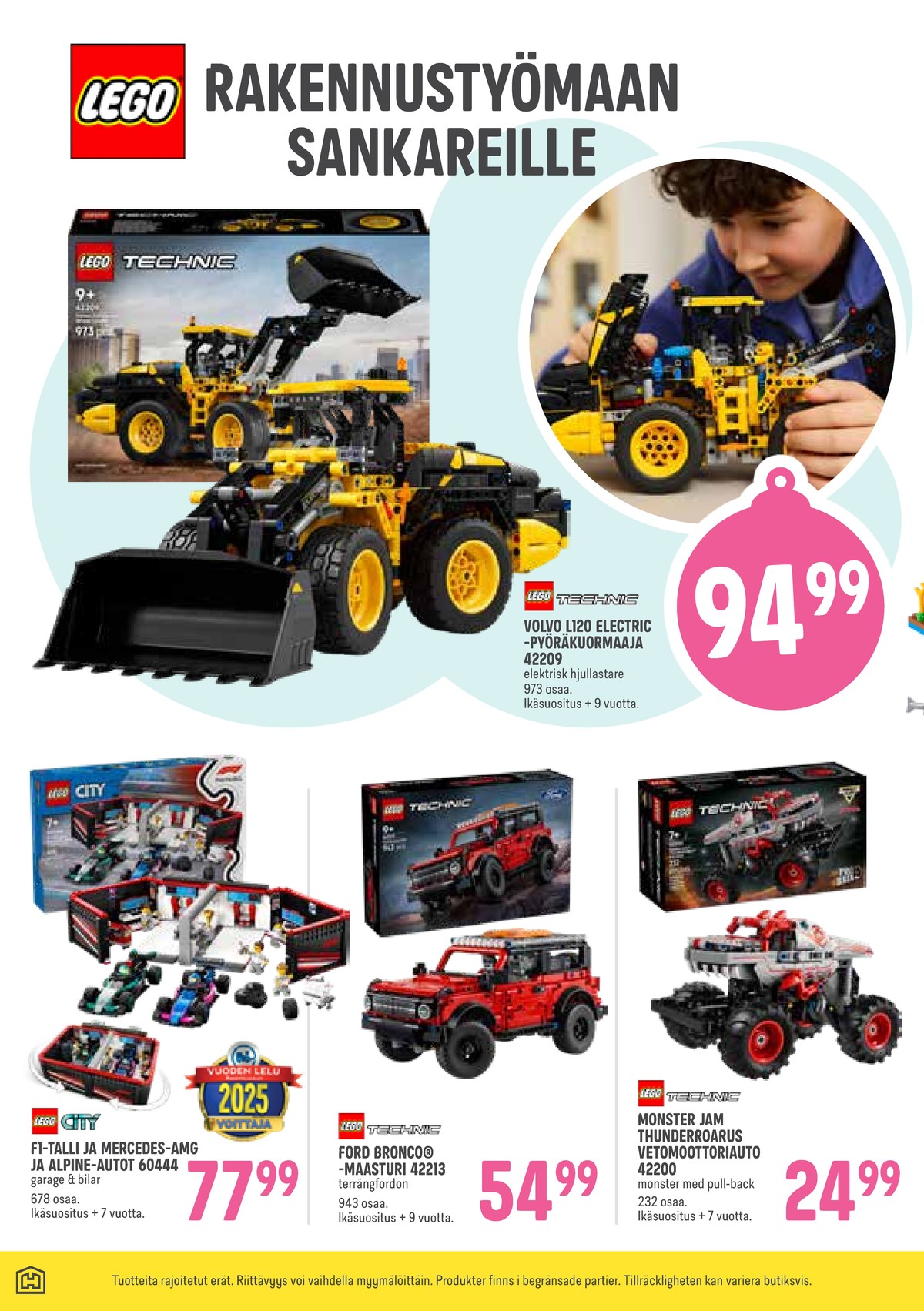 Katso ketjun Halpa Halli tarjouslehti viikolta 45 sivustolla Viikkotarjoukset.fi. Löydät monia hyviä tarjouksia erilaisista tuotteista. Lue tarjouslehti täältä! Sivu 6