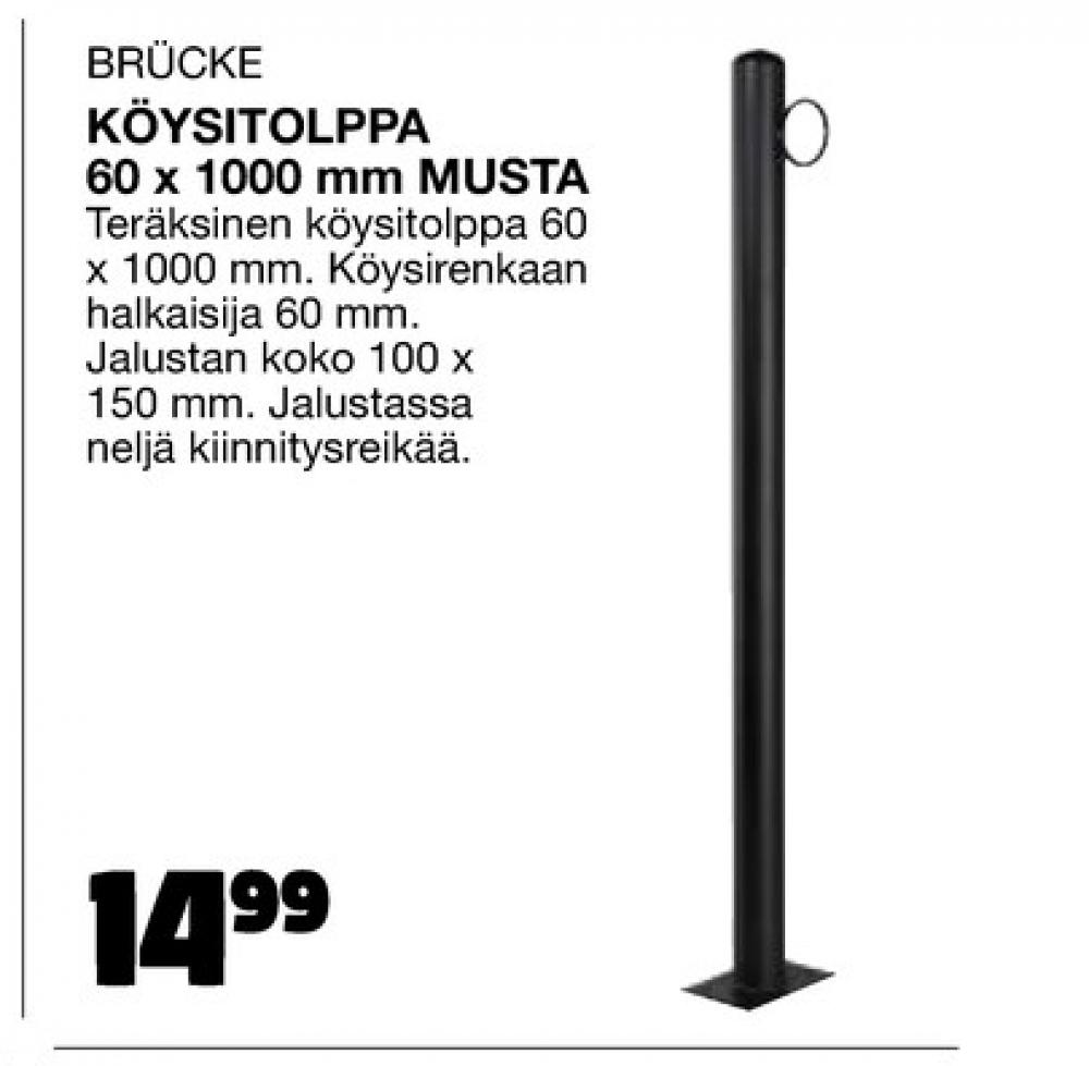 Tarjoukset ja hintavertailu haulla Brücke, , Aitatolpat 0.000 kpl 1 kappale €14.99