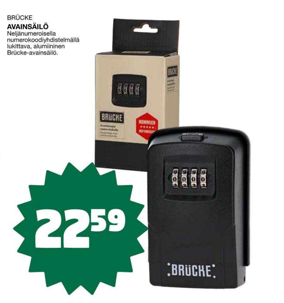 Tarjoukset ja hintavertailu haulla Brücke, , Avainsäilöt 0.000 kpl 1 kappale €22.59