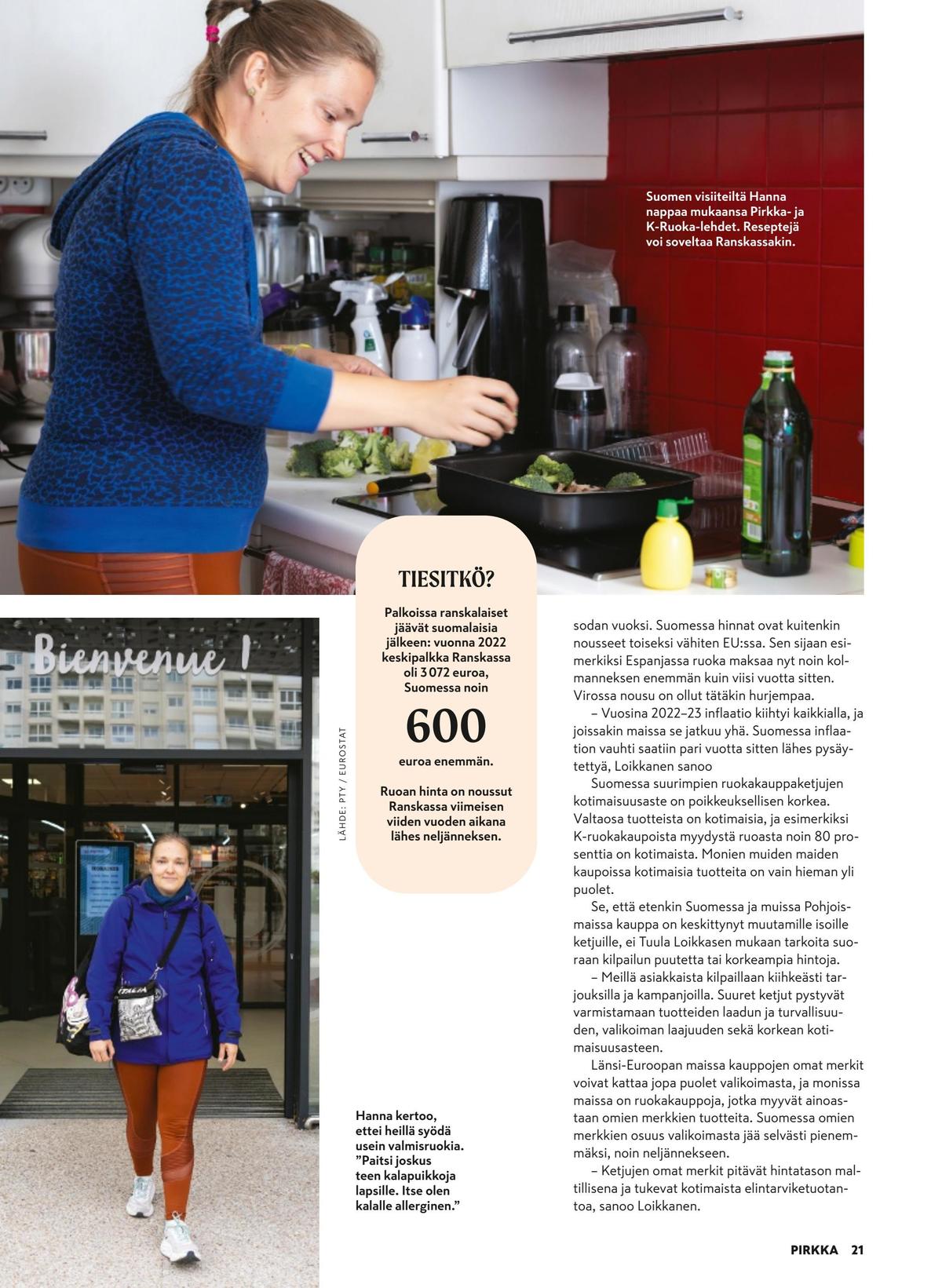 Katso ketjun Pirkka tarjouslehti viikolta 46 sivustolla Viikkotarjoukset.fi. Löydät monia hyviä tarjouksia erilaisista tuotteista. Lue tarjouslehti täältä! Sivu 21
