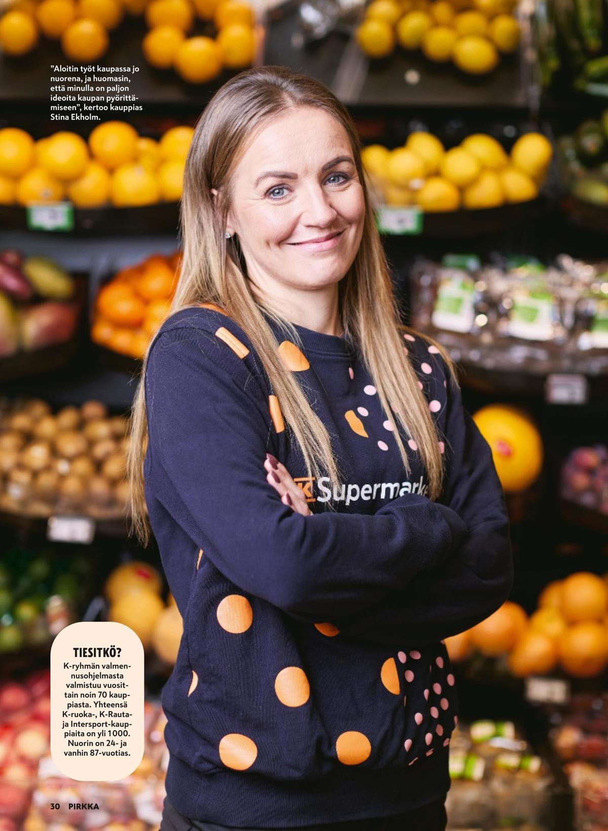 Katso ketjun Pirkka tarjouslehti viikolta 46 sivustolla Viikkotarjoukset.fi. Löydät monia hyviä tarjouksia erilaisista tuotteista. Lue tarjouslehti täältä! Sivu 30