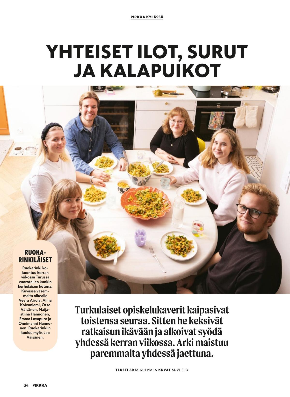 Katso ketjun Pirkka tarjouslehti viikolta 46 sivustolla Viikkotarjoukset.fi. Löydät monia hyviä tarjouksia erilaisista tuotteista. Lue tarjouslehti täältä! Sivu 34