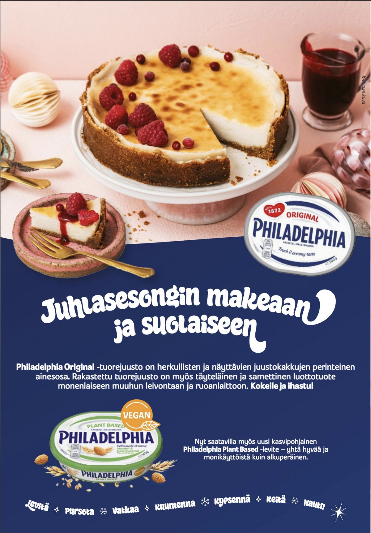 Katso ketjun K-Ruoka tarjouslehti viikolta 47 sivustolla Viikkotarjoukset.fi. Löydät monia hyviä tarjouksia erilaisista tuotteista. Lue tarjouslehti täältä! Sivu 2