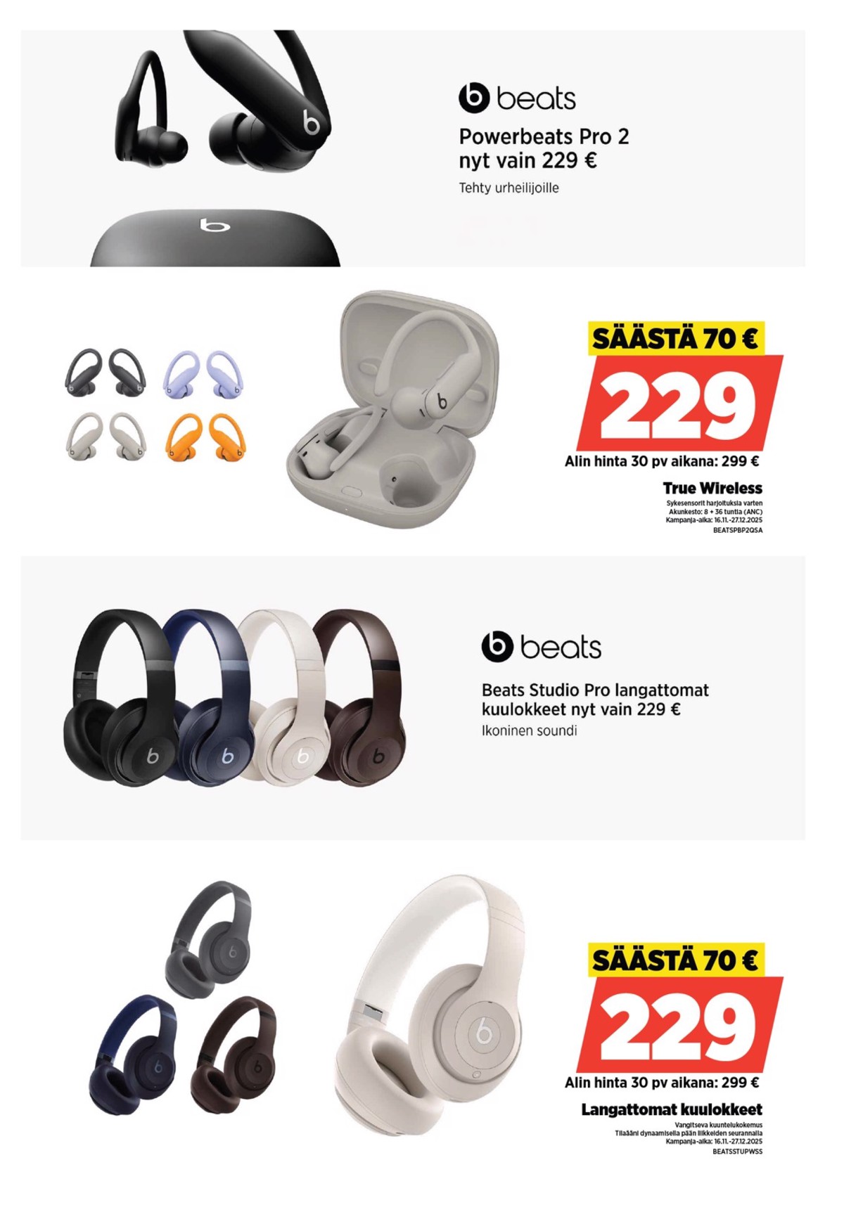 Katso ketjun Power tarjouslehti viikolta 47 sivustolla Viikkotarjoukset.fi. Löydät monia hyviä tarjouksia erilaisista tuotteista. Lue tarjouslehti täältä! Sivu 5