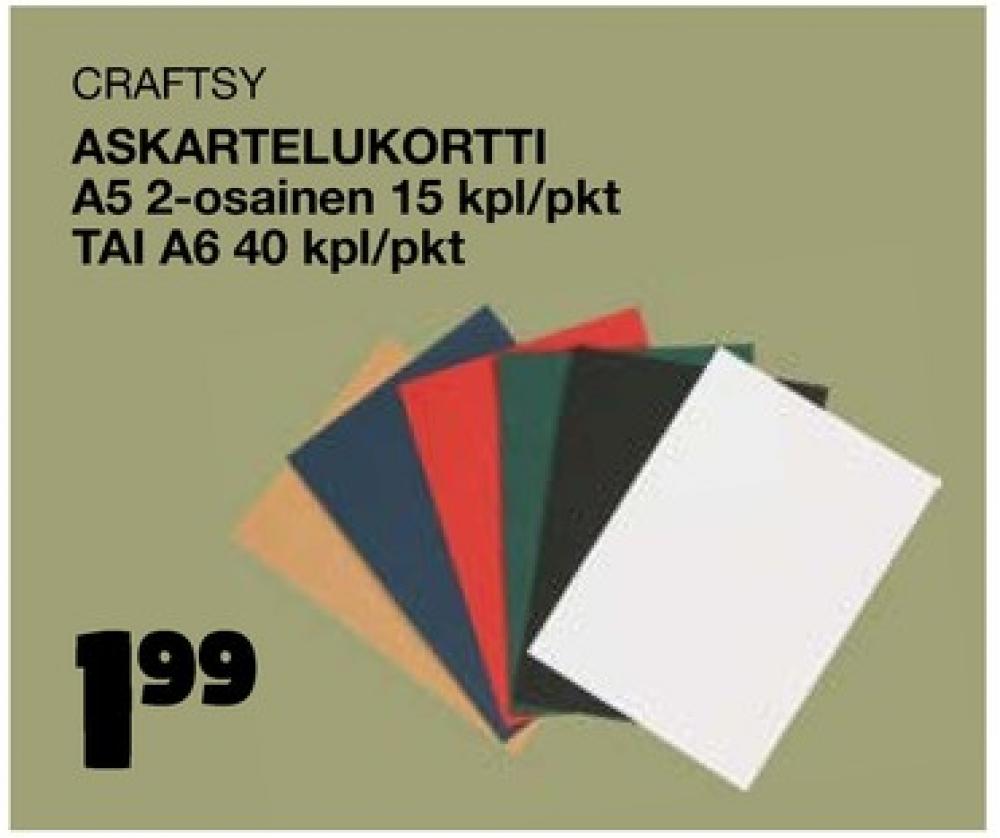 Tarjoukset ja hintavertailu haulla ei määritelty, , Askartelutuotteet 15.000 kpl 1 paketti(a) €1.99