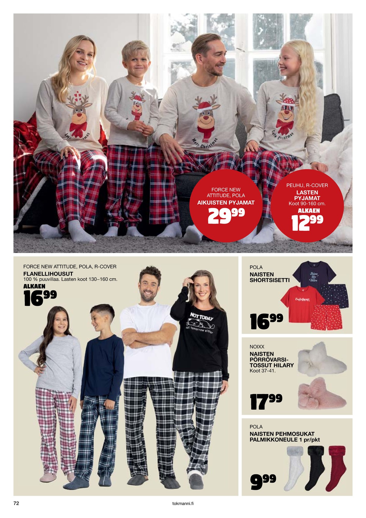 Katso ketjun Tokmanni tarjouslehti viikolta 48 sivustolla Viikkotarjoukset.fi. Löydät monia hyviä tarjouksia erilaisista tuotteista. Lue tarjouslehti täältä! Sivu 72