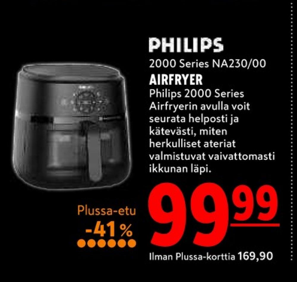 Tarjoukset ja hintavertailu haulla Philips, , Airfryer 0.000 kpl 1 kappale €99.99
