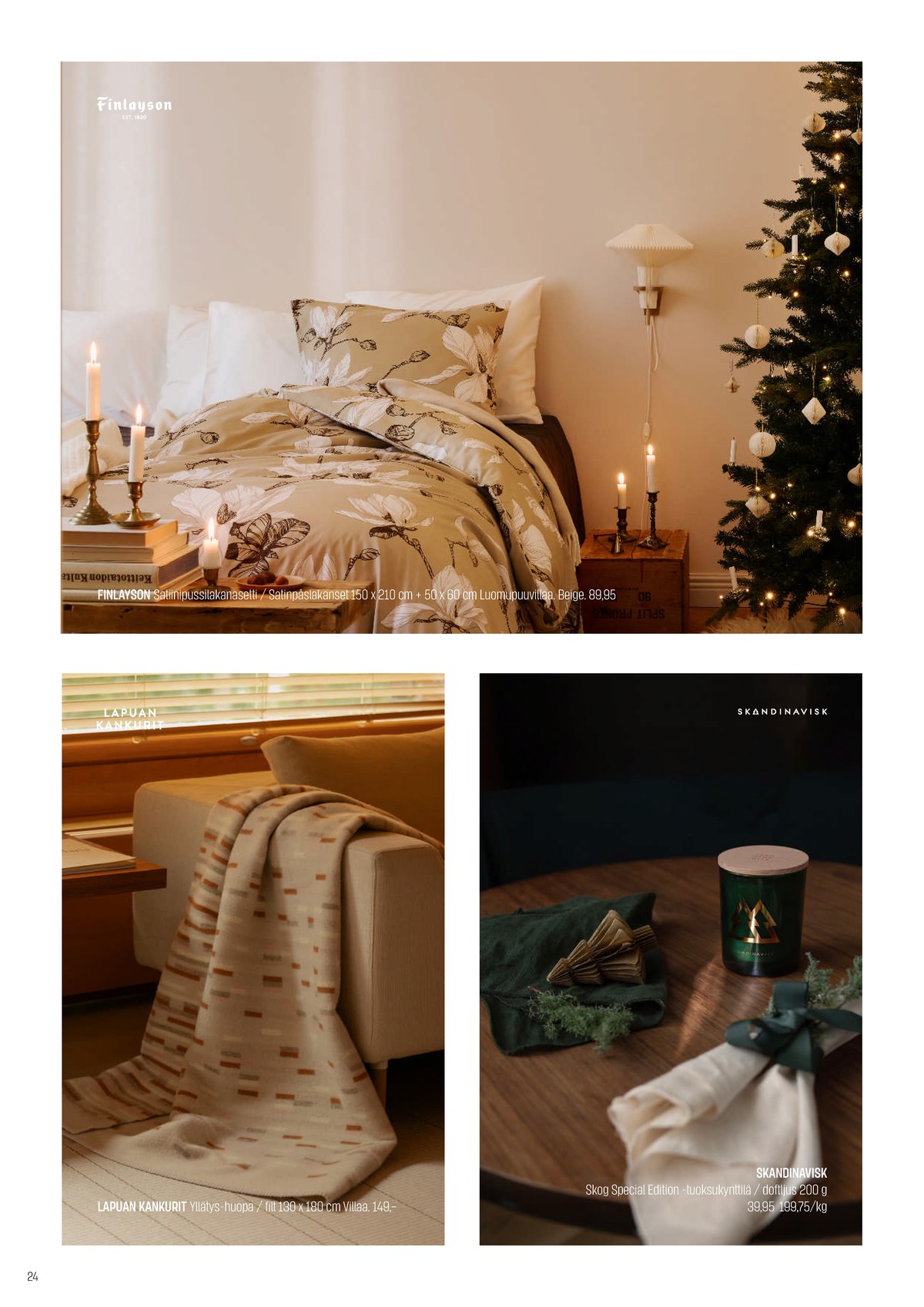Katso ketjun Sokos tarjouslehti viikolta 49 sivustolla Viikkotarjoukset.fi. Löydät monia hyviä tarjouksia erilaisista tuotteista. Lue tarjouslehti täältä! Sivu 24