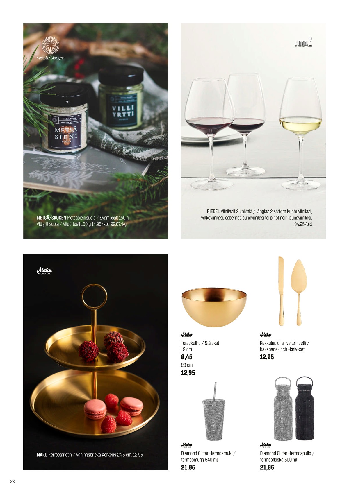 Katso ketjun Sokos tarjouslehti viikolta 49 sivustolla Viikkotarjoukset.fi. Löydät monia hyviä tarjouksia erilaisista tuotteista. Lue tarjouslehti täältä! Sivu 28