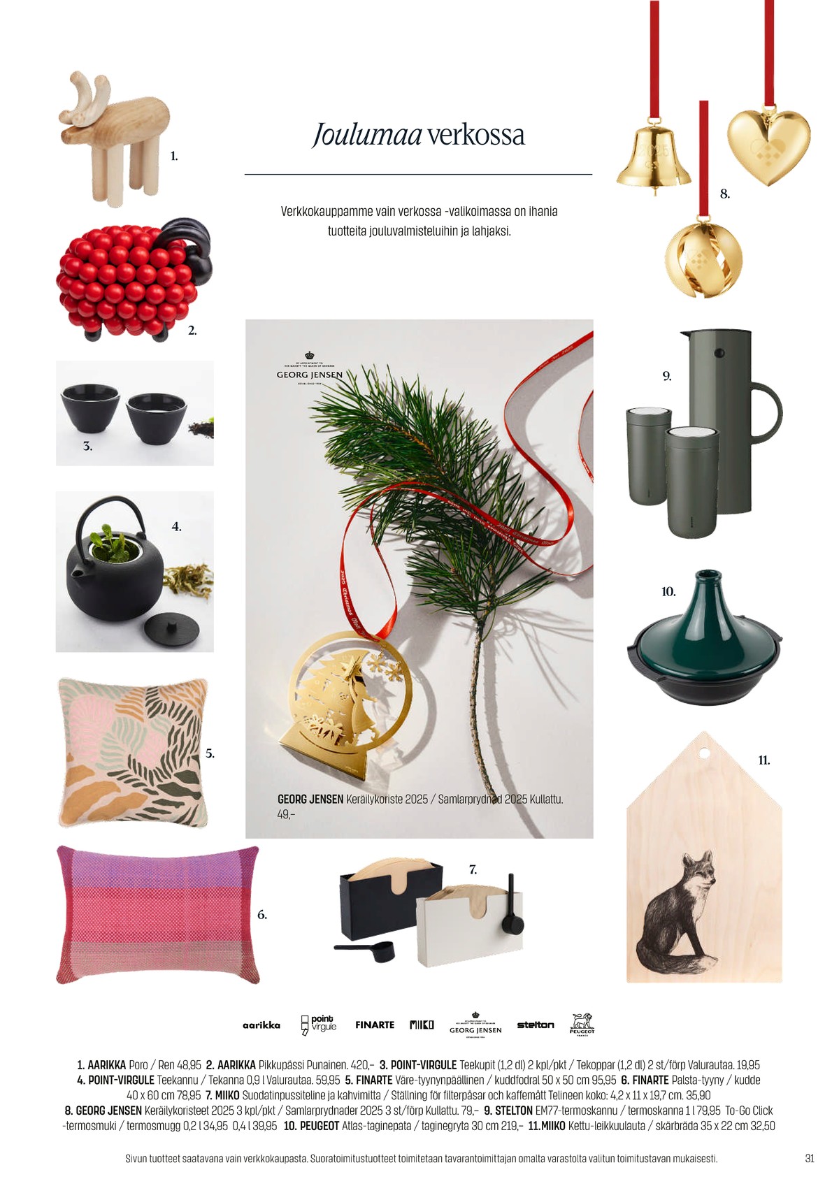 Katso ketjun Sokos tarjouslehti viikolta 49 sivustolla Viikkotarjoukset.fi. Löydät monia hyviä tarjouksia erilaisista tuotteista. Lue tarjouslehti täältä! Sivu 31