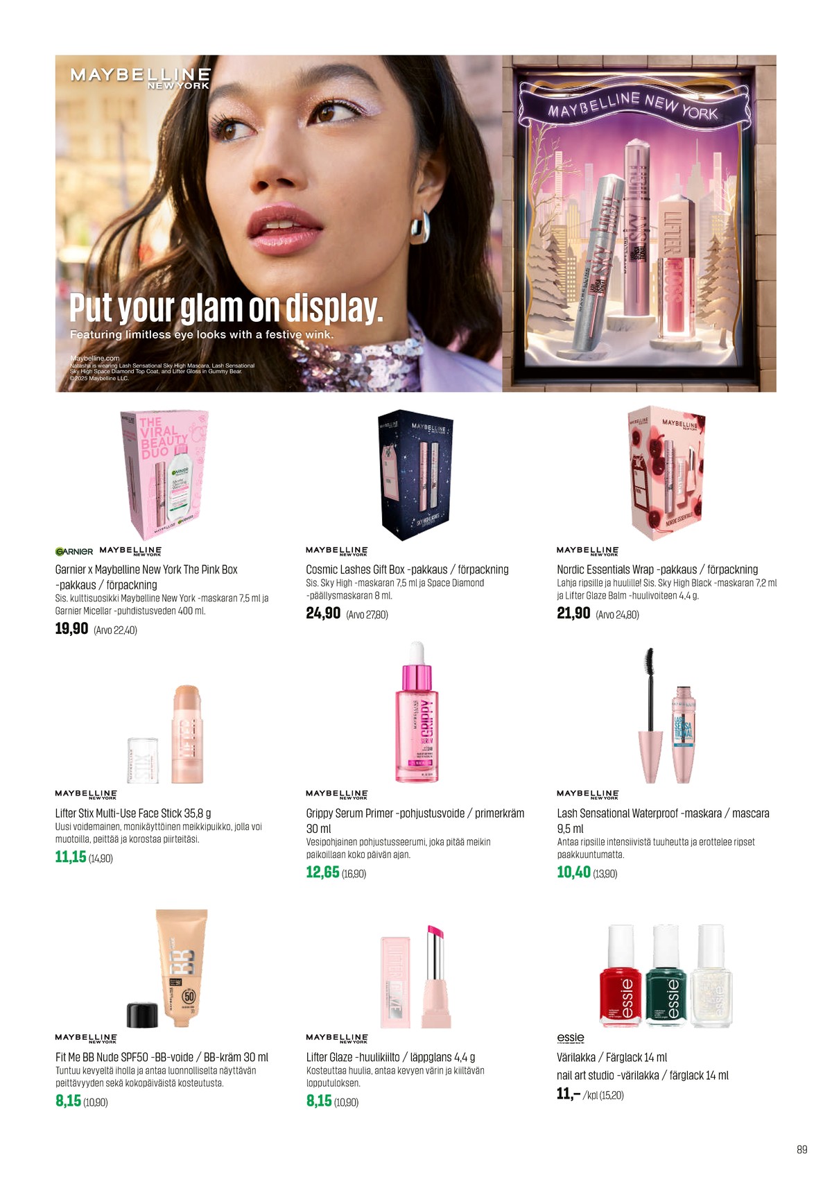 Katso ketjun Sokos tarjouslehti viikolta 49 sivustolla Viikkotarjoukset.fi. Löydät monia hyviä tarjouksia erilaisista tuotteista. Lue tarjouslehti täältä! Sivu 89