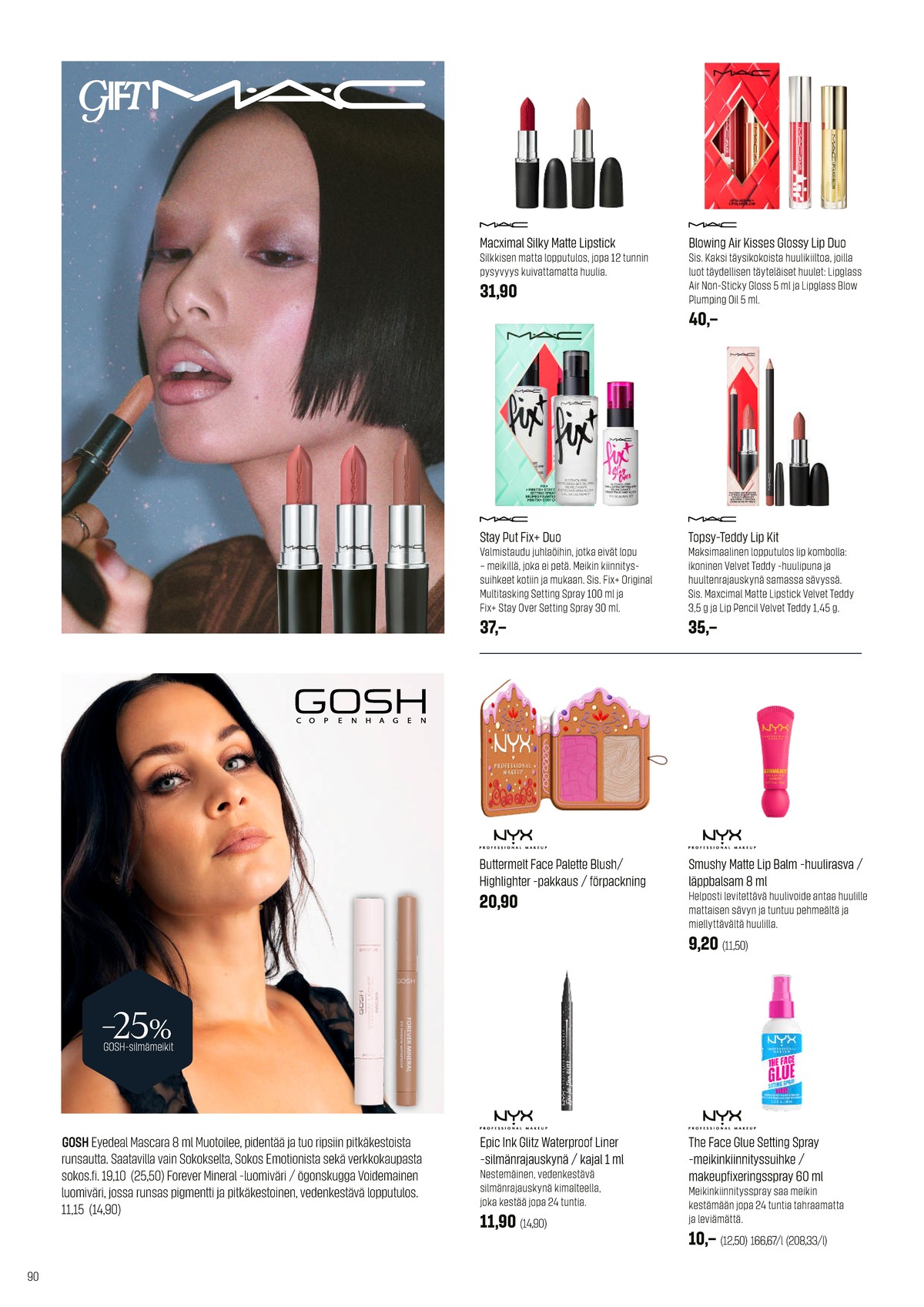 Katso ketjun Sokos tarjouslehti viikolta 49 sivustolla Viikkotarjoukset.fi. Löydät monia hyviä tarjouksia erilaisista tuotteista. Lue tarjouslehti täältä! Sivu 90