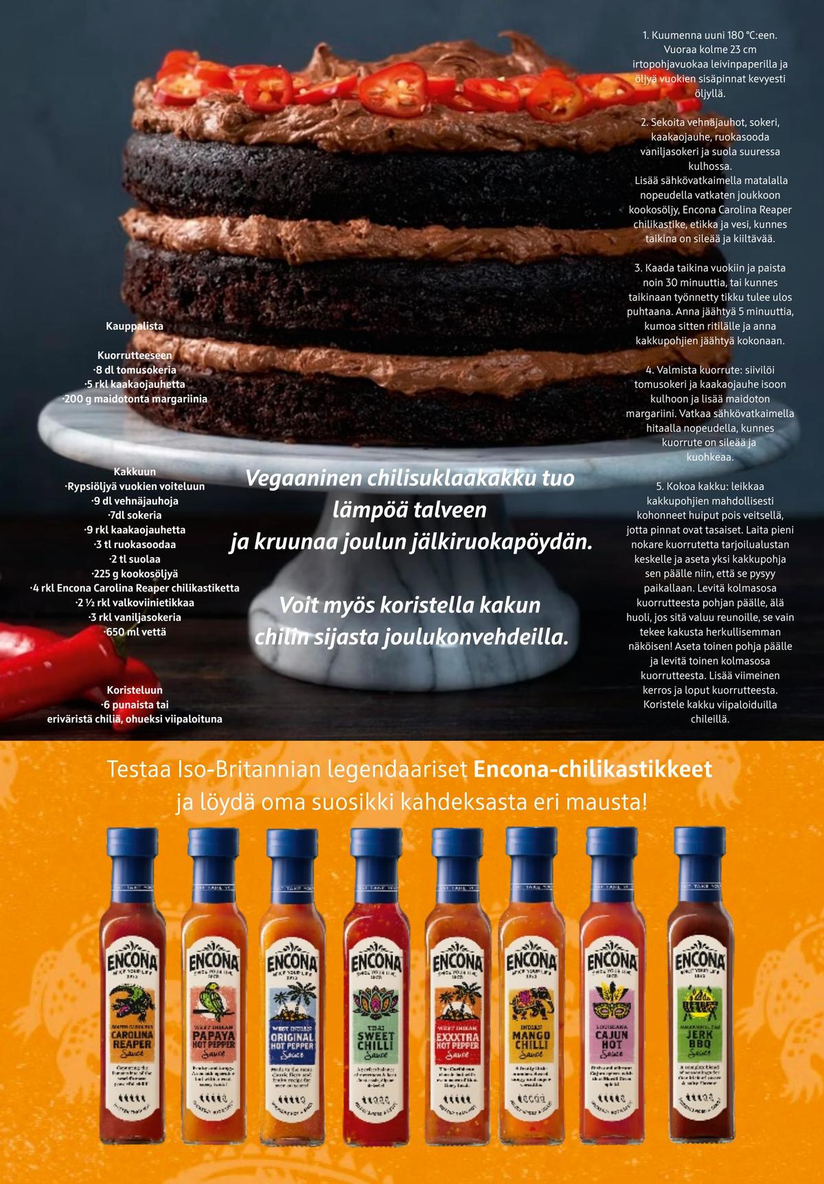 Katso ketjun K-Ruoka tarjouslehti viikolta 1 sivustolla Viikkotarjoukset.fi. Löydät monia hyviä tarjouksia erilaisista tuotteista. Lue tarjouslehti täältä! Sivu 22