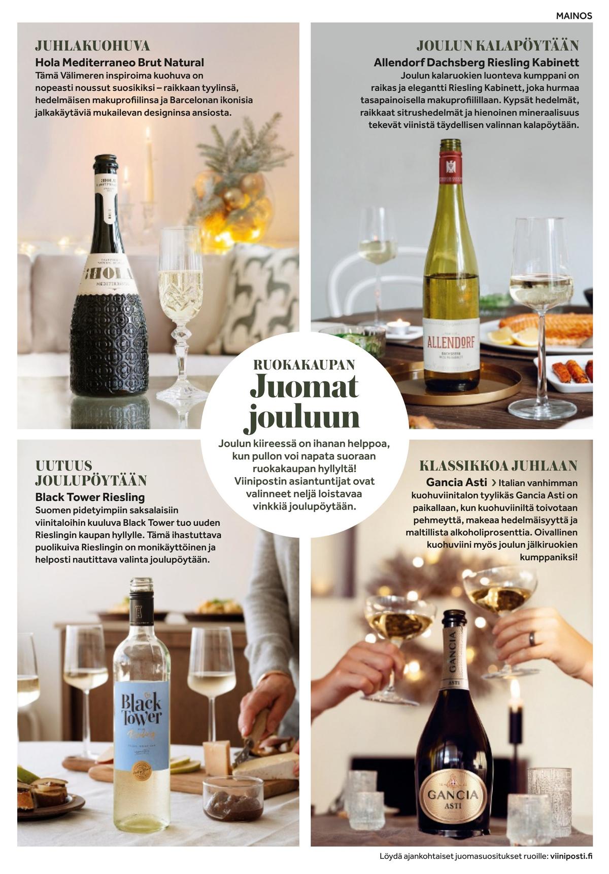 Katso ketjun K-Ruoka tarjouslehti viikolta 1 sivustolla Viikkotarjoukset.fi. Löydät monia hyviä tarjouksia erilaisista tuotteista. Lue tarjouslehti täältä! Sivu 38