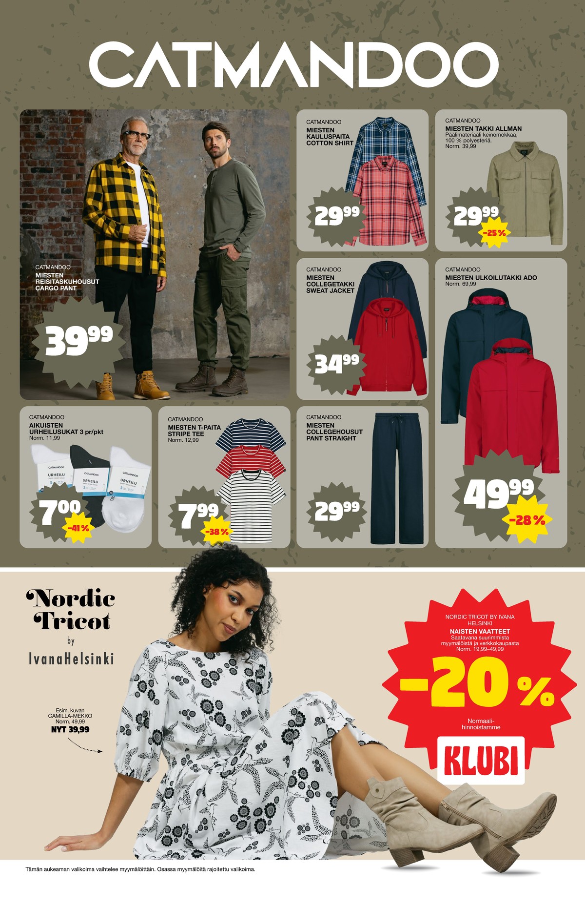 Katso ketjun Tokmanni tarjouslehti viikolta 11 sivustolla Viikkotarjoukset.fi. Löydät monia hyviä tarjouksia erilaisista tuotteista. Lue tarjouslehti täältä! Sivu 4