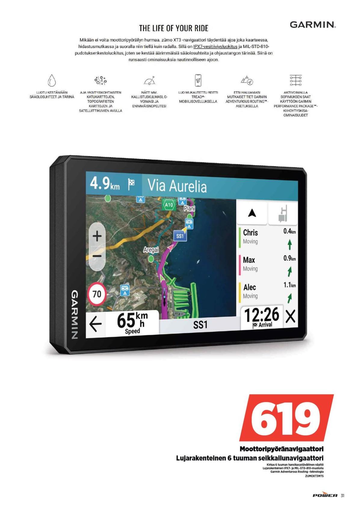 Katso ketjun Power tarjouslehti viikolta 11 sivustolla Viikkotarjoukset.fi. Löydät monia hyviä tarjouksia erilaisista tuotteista. Lue tarjouslehti täältä! Sivu 31