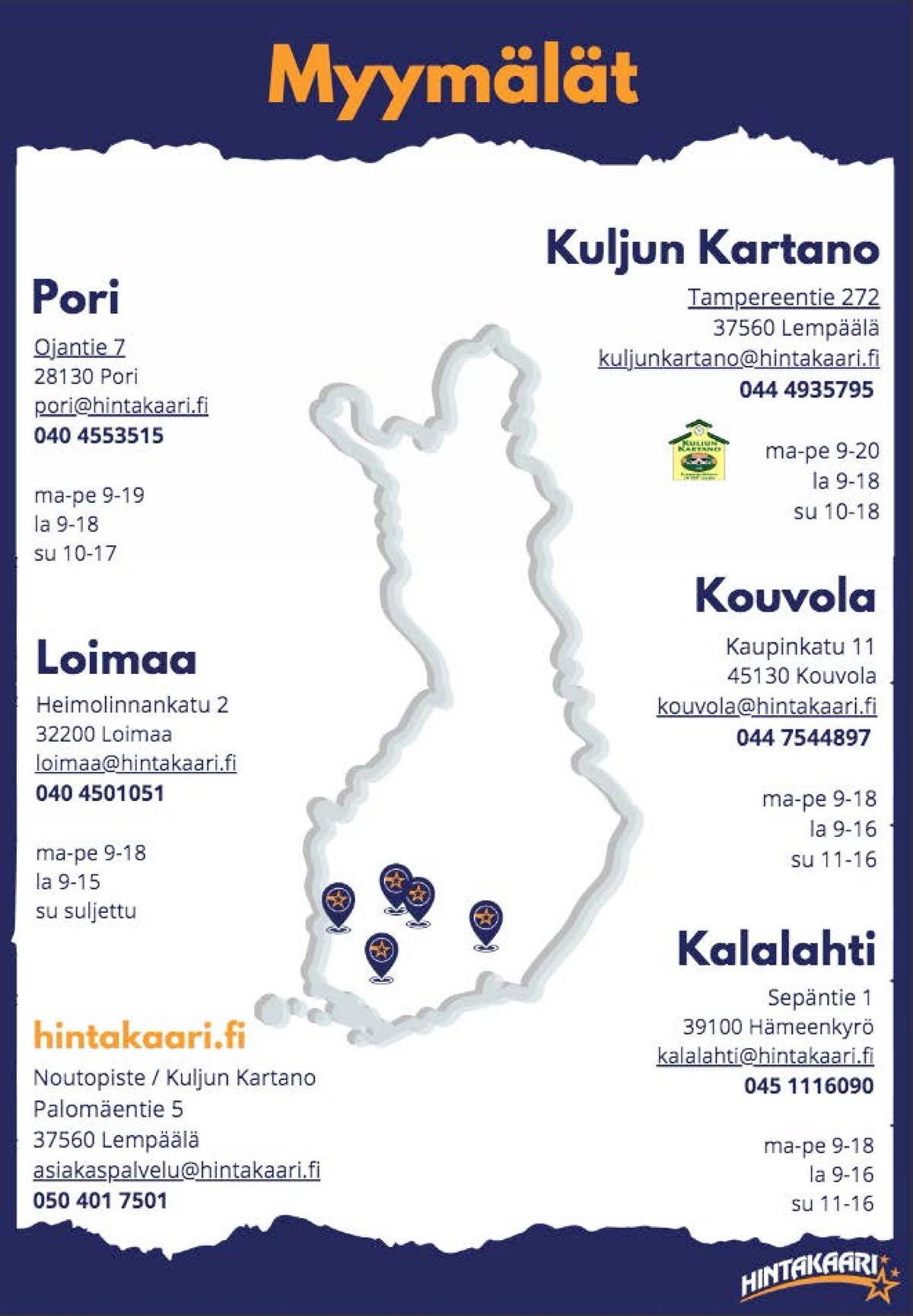 Katso ketjun Hintakaari tarjouslehti viikolta 11 sivustolla Viikkotarjoukset.fi. Löydät monia hyviä tarjouksia erilaisista tuotteista. Lue tarjouslehti täältä! Sivu 10