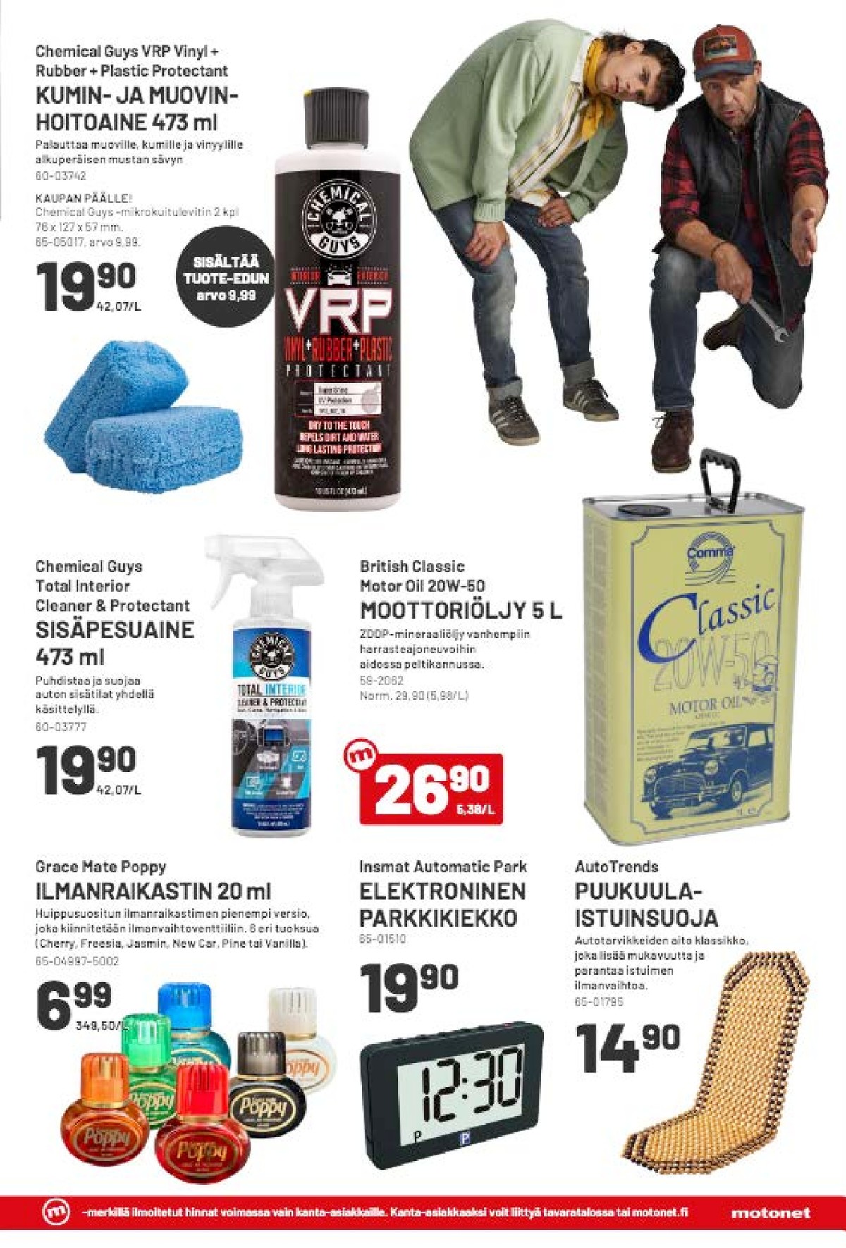 Katso ketjun Motonet tarjouslehti viikolta 11 sivustolla Viikkotarjoukset.fi. Löydät monia hyviä tarjouksia erilaisista tuotteista. Lue tarjouslehti täältä! Sivu 11