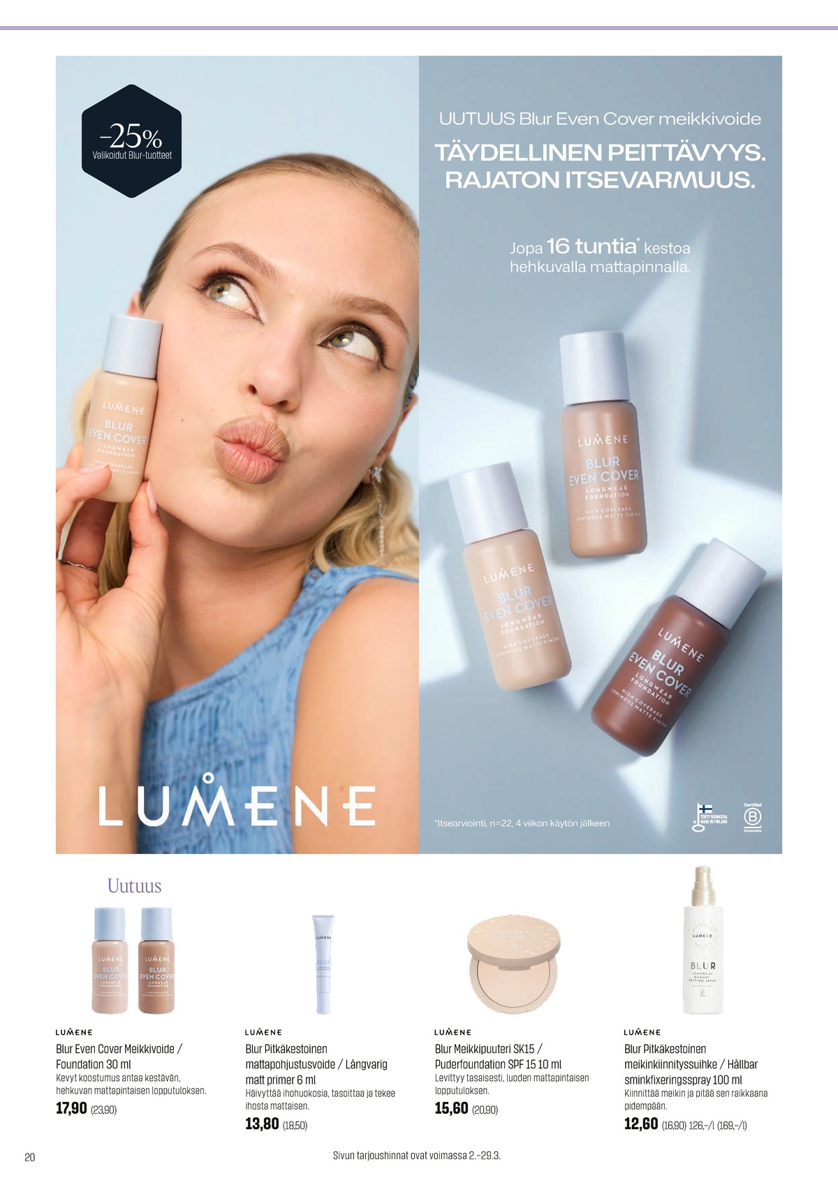 Katso ketjun Sokos tarjouslehti viikolta 12 sivustolla Viikkotarjoukset.fi. Löydät monia hyviä tarjouksia erilaisista tuotteista. Lue tarjouslehti täältä! Sivu 20