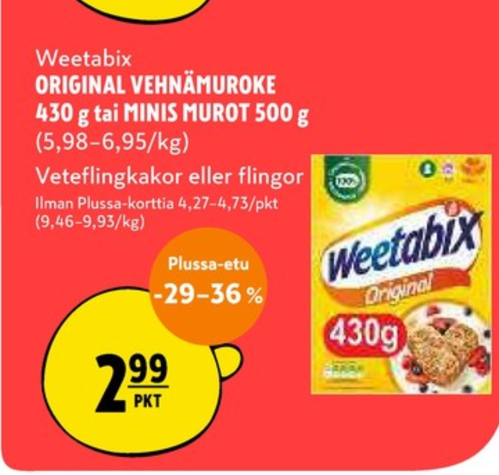 Tarjoukset ja hintavertailu haulla Crispy Minis Choco, , Aamiaistuotteet 0.500 kg 1 paketti(a) €2.99