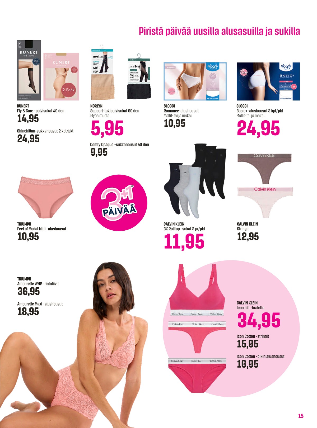 Katso ketjun Sokos tarjouslehti viikolta 13 sivustolla Viikkotarjoukset.fi. Löydät monia hyviä tarjouksia erilaisista tuotteista. Lue tarjouslehti täältä! Sivu 15