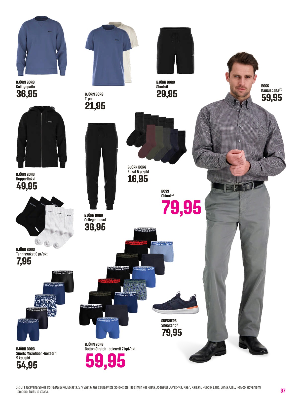 Katso ketjun Sokos tarjouslehti viikolta 13 sivustolla Viikkotarjoukset.fi. Löydät monia hyviä tarjouksia erilaisista tuotteista. Lue tarjouslehti täältä! Sivu 37