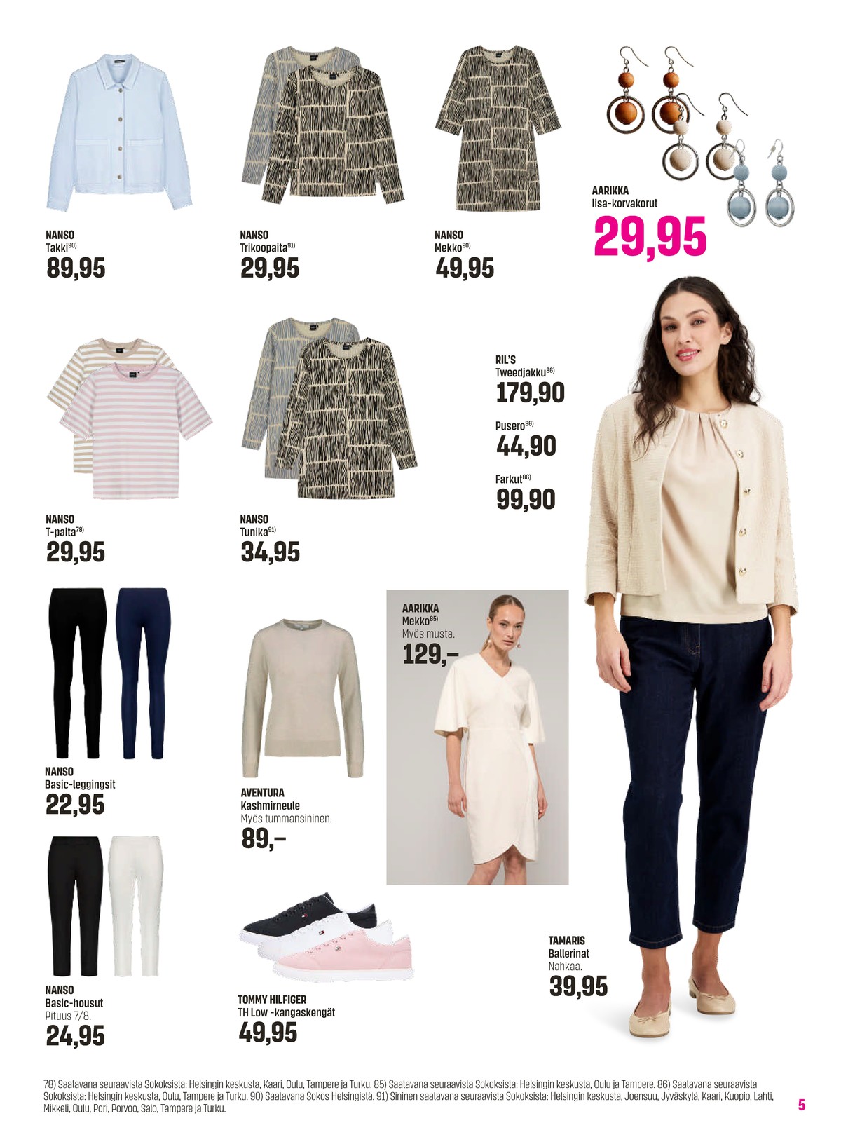 Katso ketjun Sokos tarjouslehti viikolta 13 sivustolla Viikkotarjoukset.fi. Löydät monia hyviä tarjouksia erilaisista tuotteista. Lue tarjouslehti täältä! Sivu 5